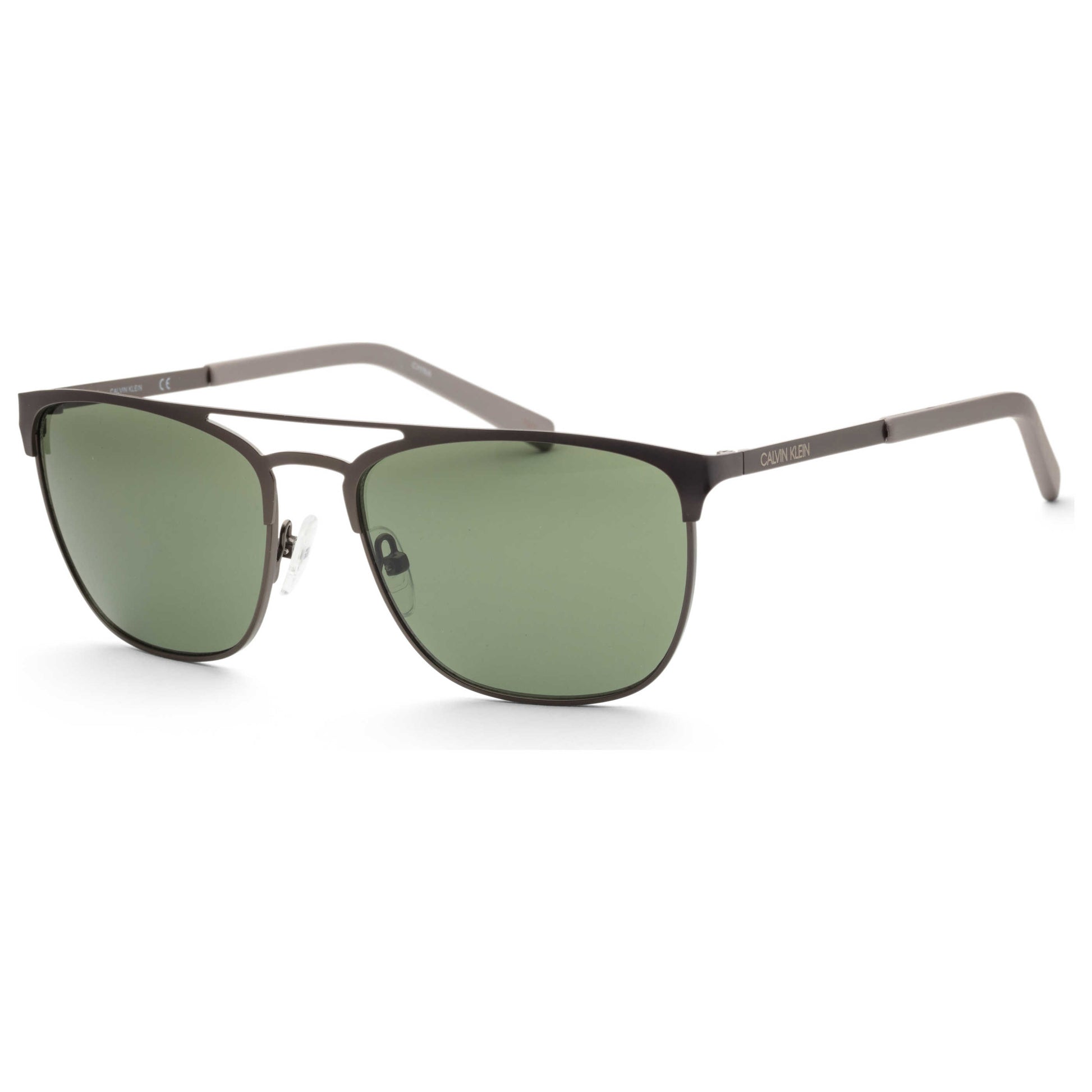Front view of Calvin Klein Men's Sunglasses CK20123SN-008