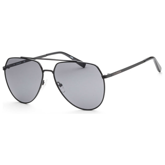 Front view of Calvin Klein Men's Sunglasses CK20124SN-001