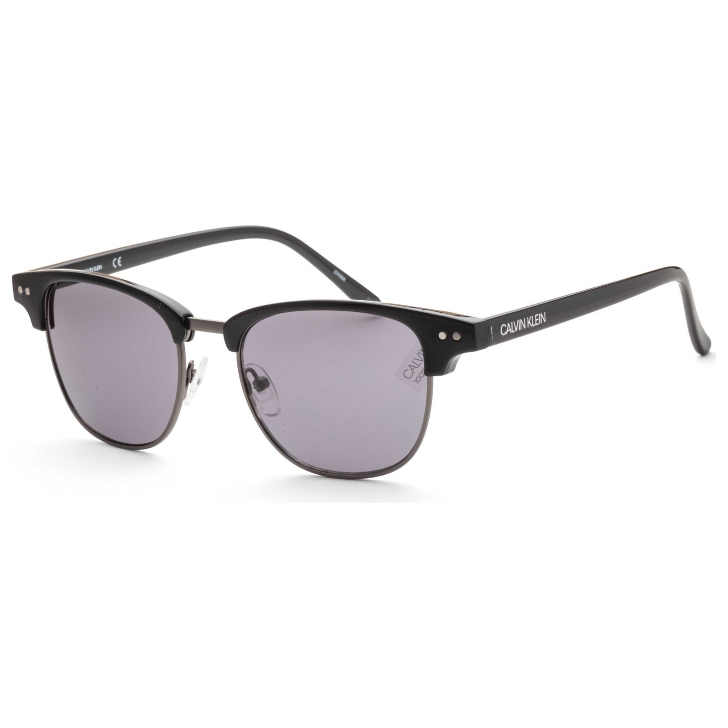 Front view of Calvin Klein Men's Sunglasses CK20314SN-001