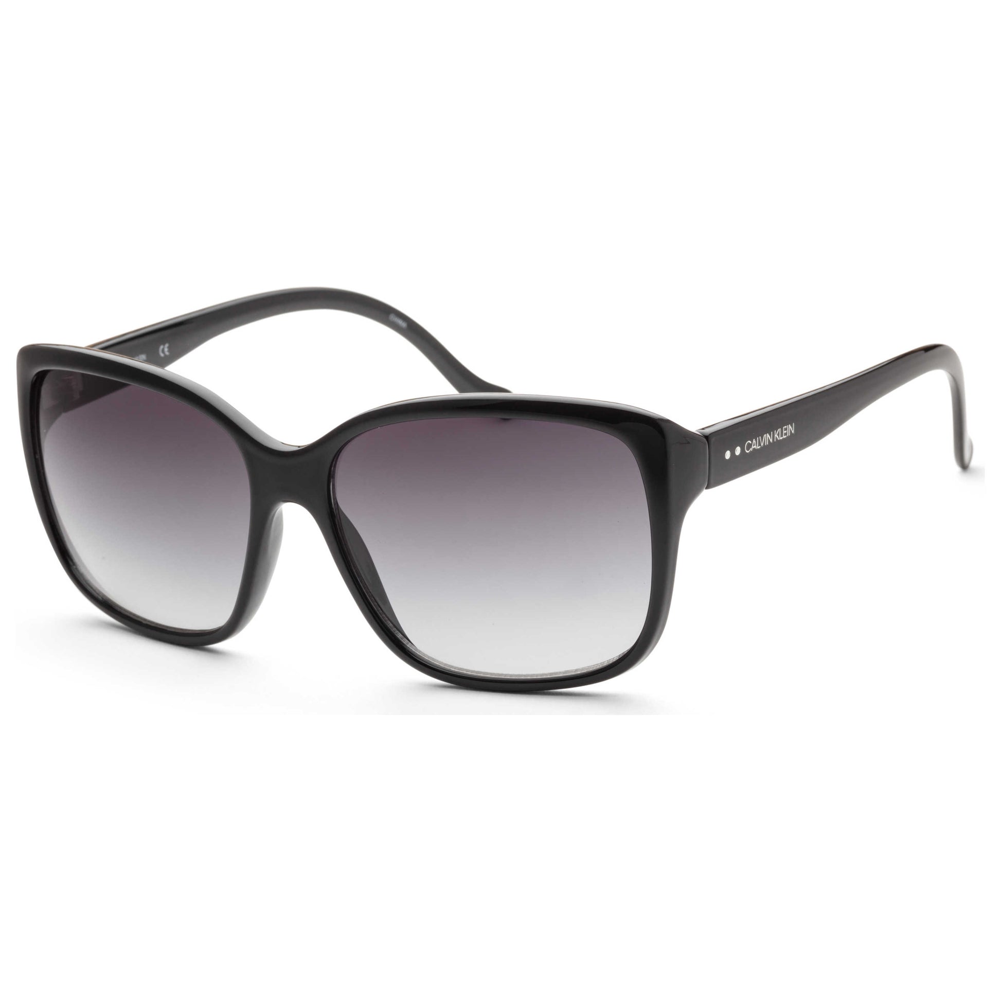 Front view of Calvin Klein Women's Sunglasses CK20518SN-001