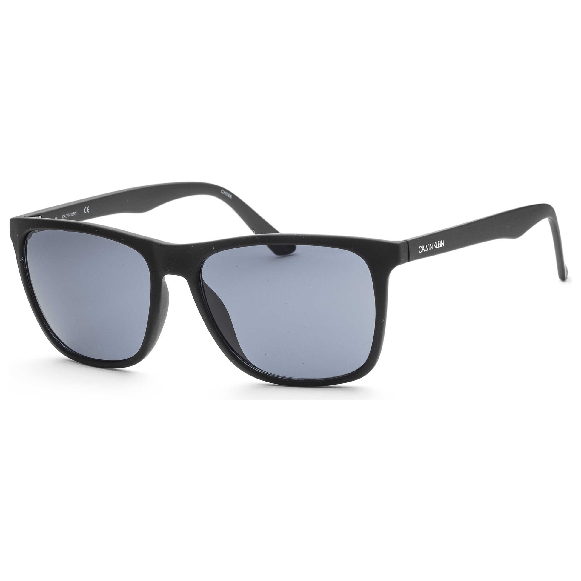 Front view of Calvin Klein Men's Sunglasses CK20520SN-001