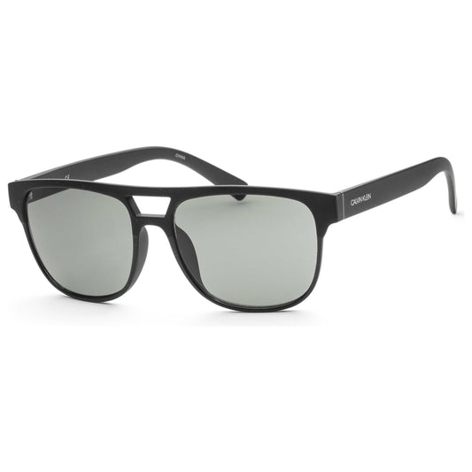 Front view of Calvin Klein Men's Sunglasses CK20523SN-001