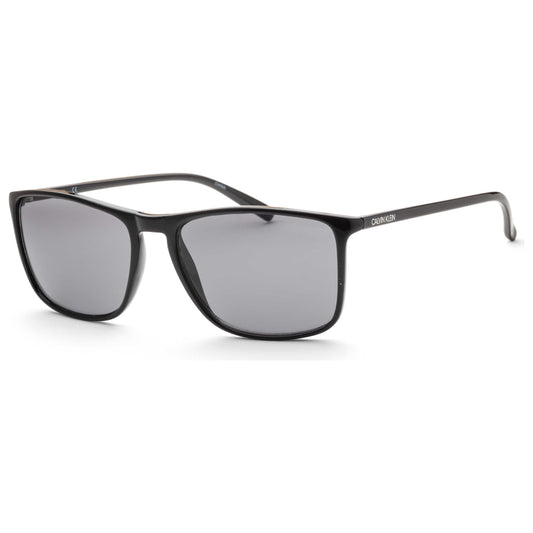 Front view of Calvin Klein Men's Sunglasses CK20524SN-001