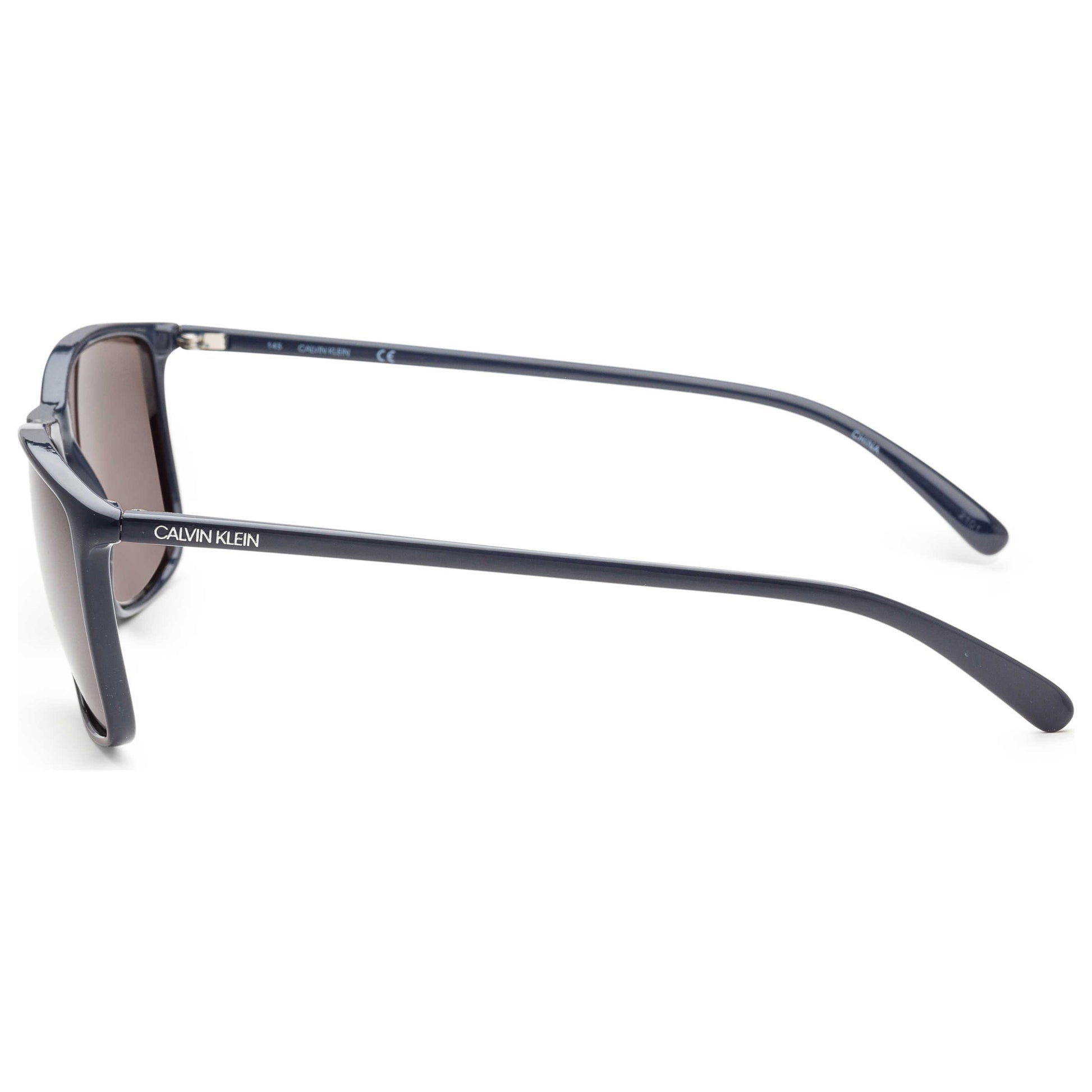 Left view of Calvin Klein Men's Sunglasses CK20524SN-410