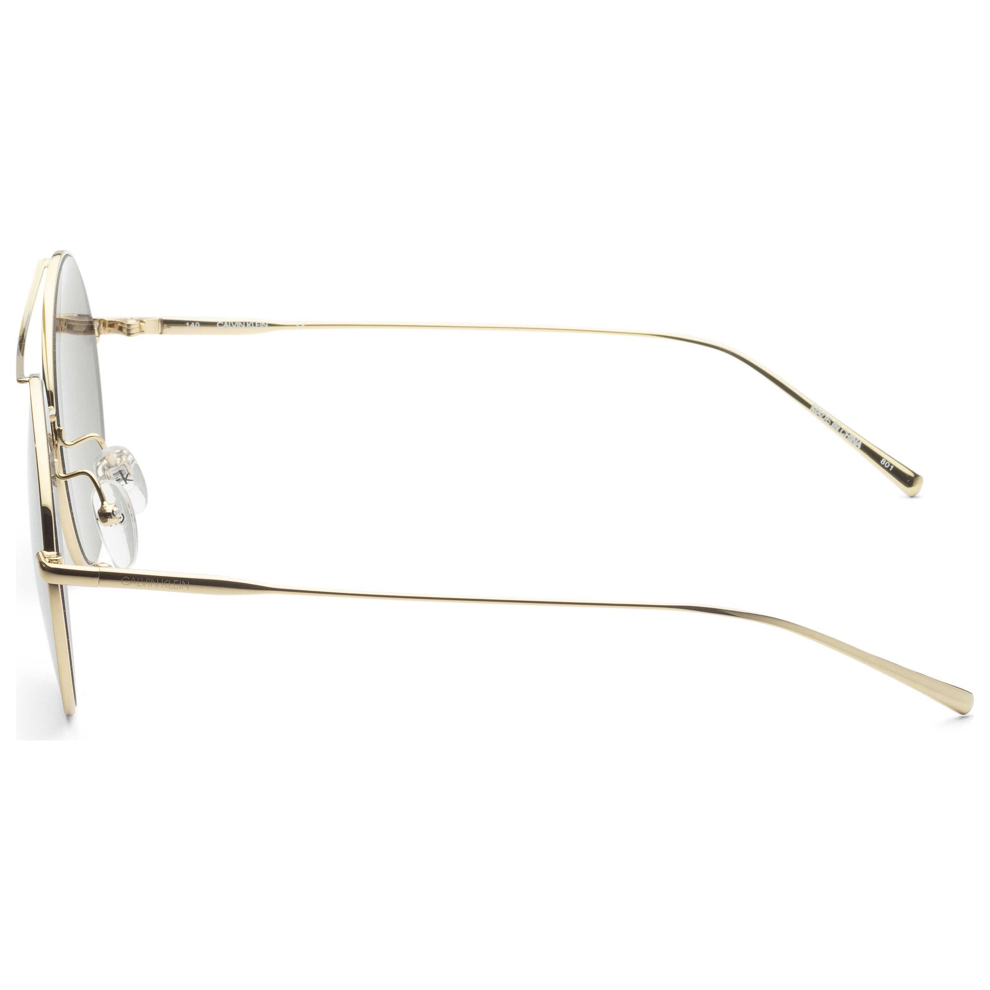 Left view of Calvin Klein Platinum Label Unisex Sunglasses CK2156S-714