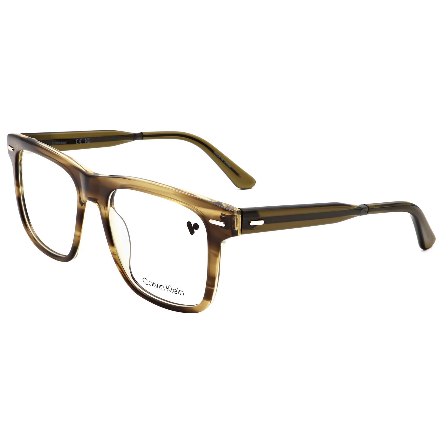 Front view of Calvin Klein Men's Opticals CK22538-317-55