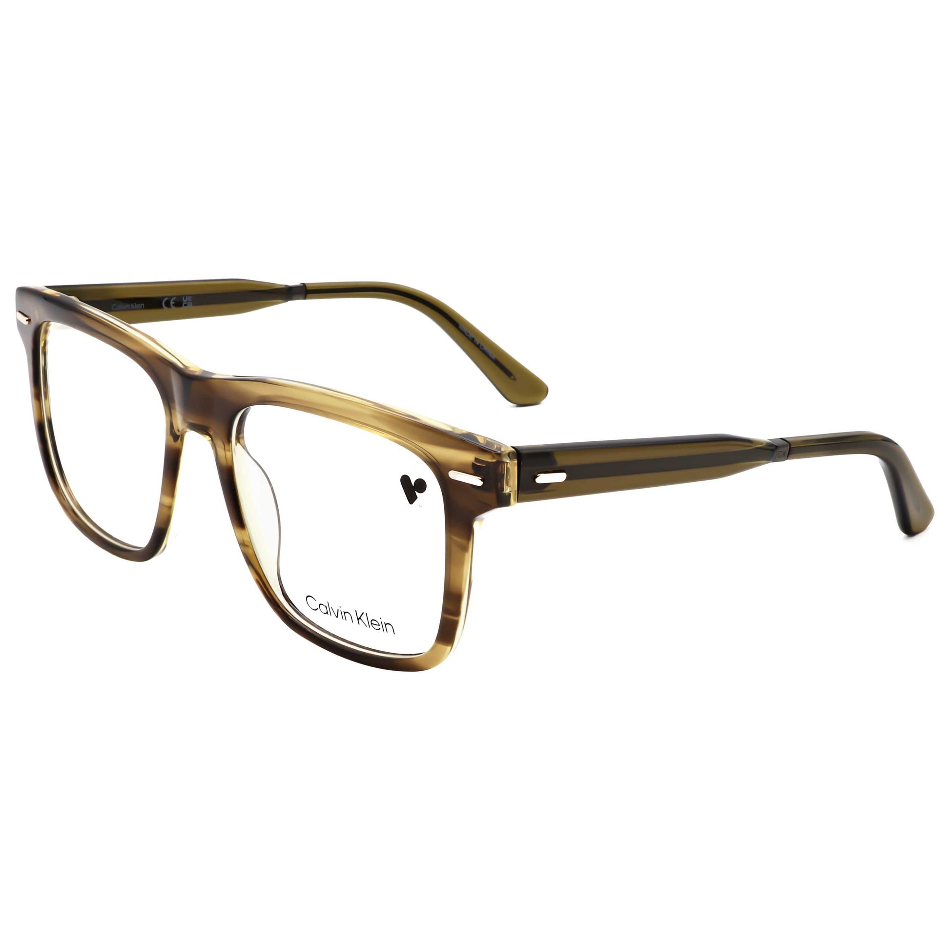Front view of Calvin Klein Men's Opticals CK22538-317-55
