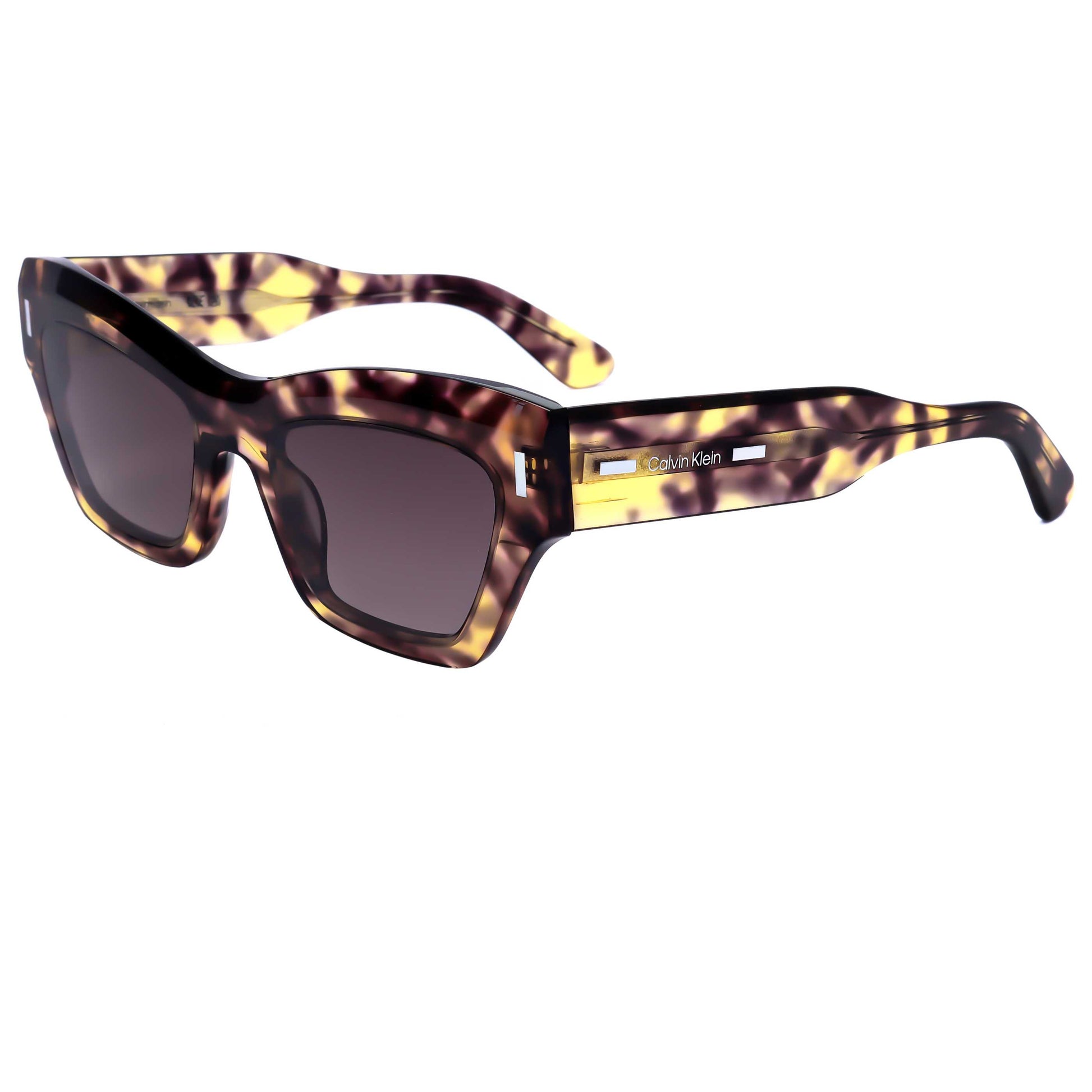 Front view of Calvin Klein Women's Sunglasses CK23503S-528-54