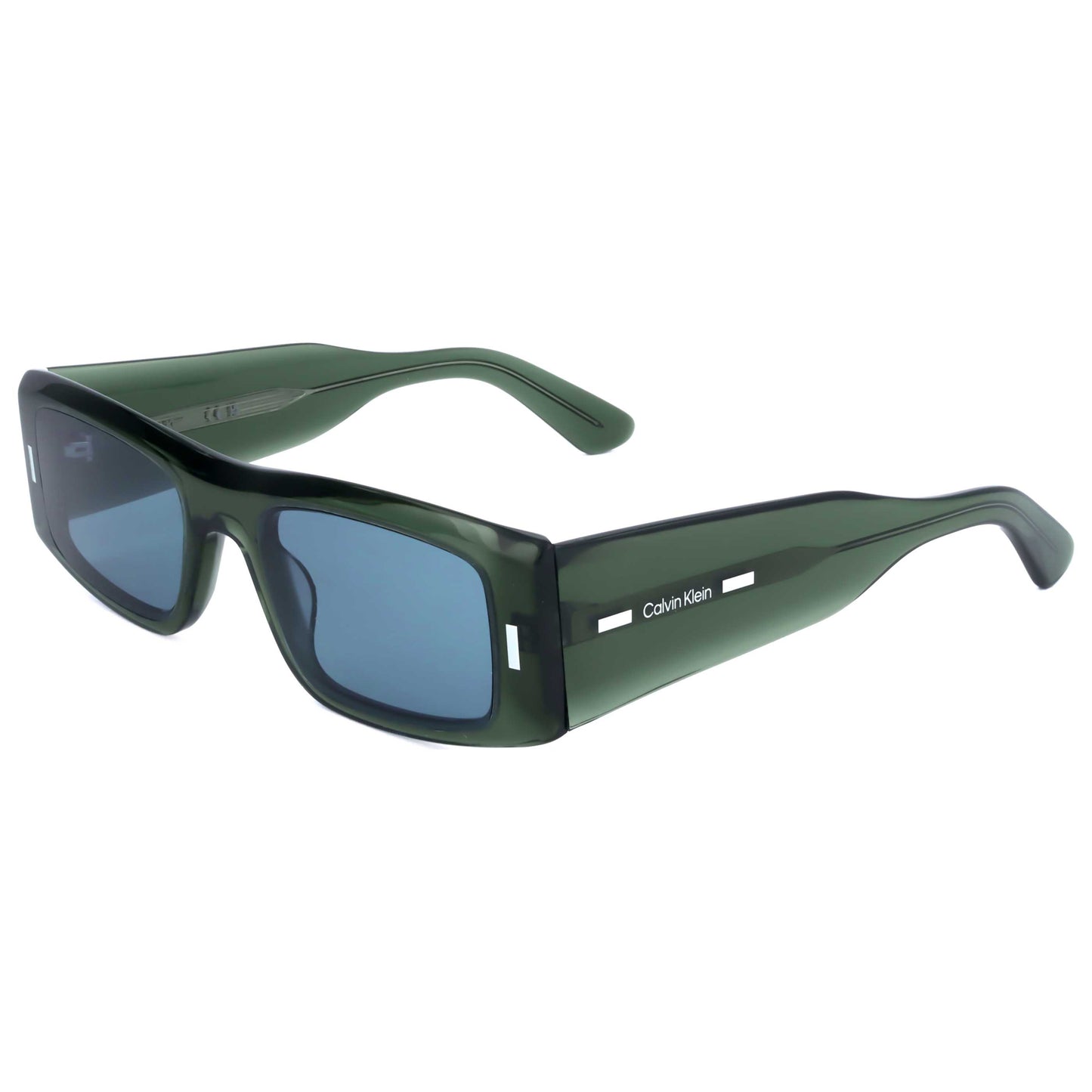 Front view of Calvin Klein Unisex Sunglasses CK23537S-300-52