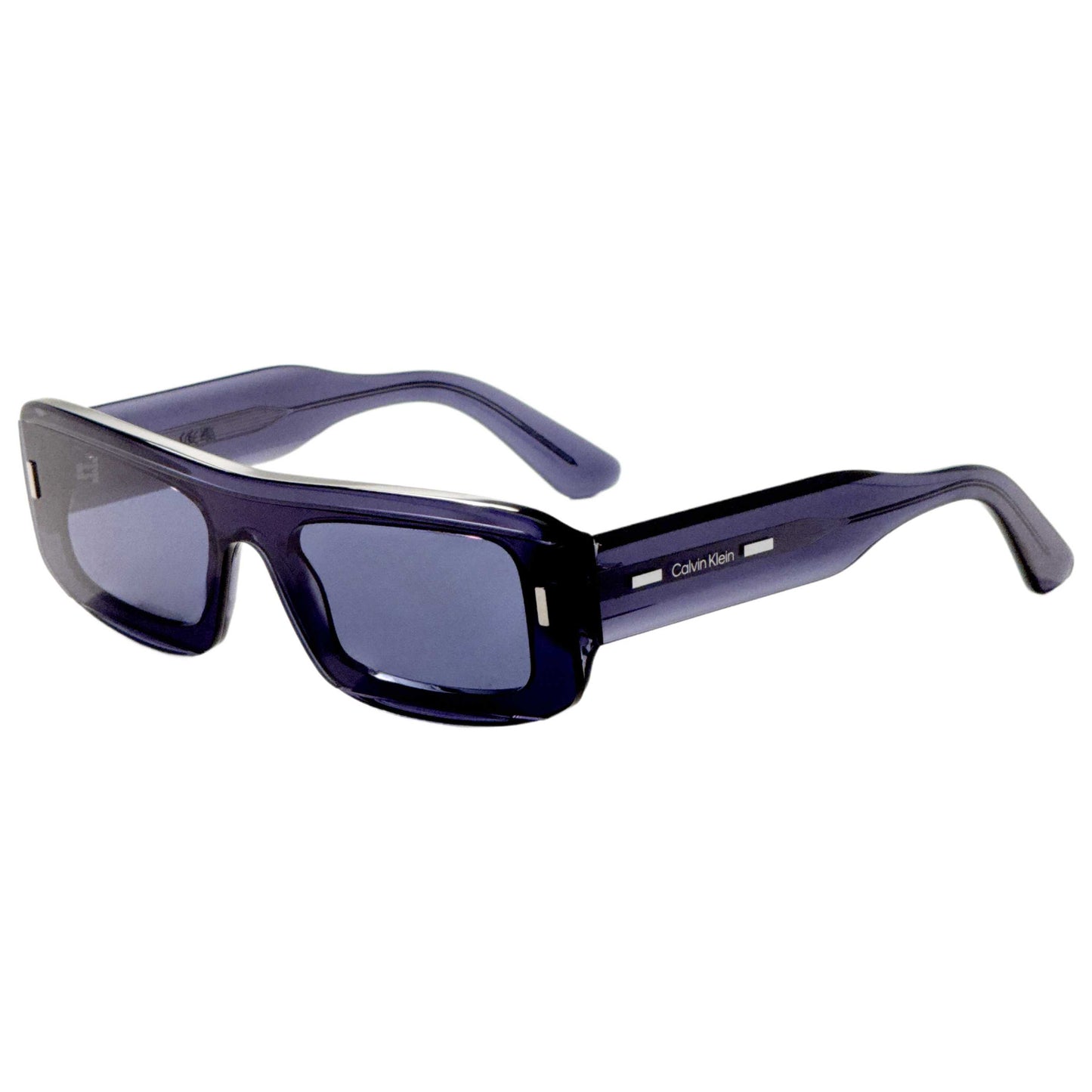 Front view of Calvin Klein Unisex Sunglasses CK24503S-438