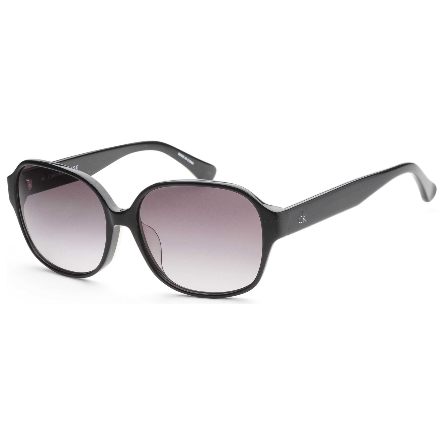 Front view of Calvin Klein Women's Sunglasses CK4303SA-001