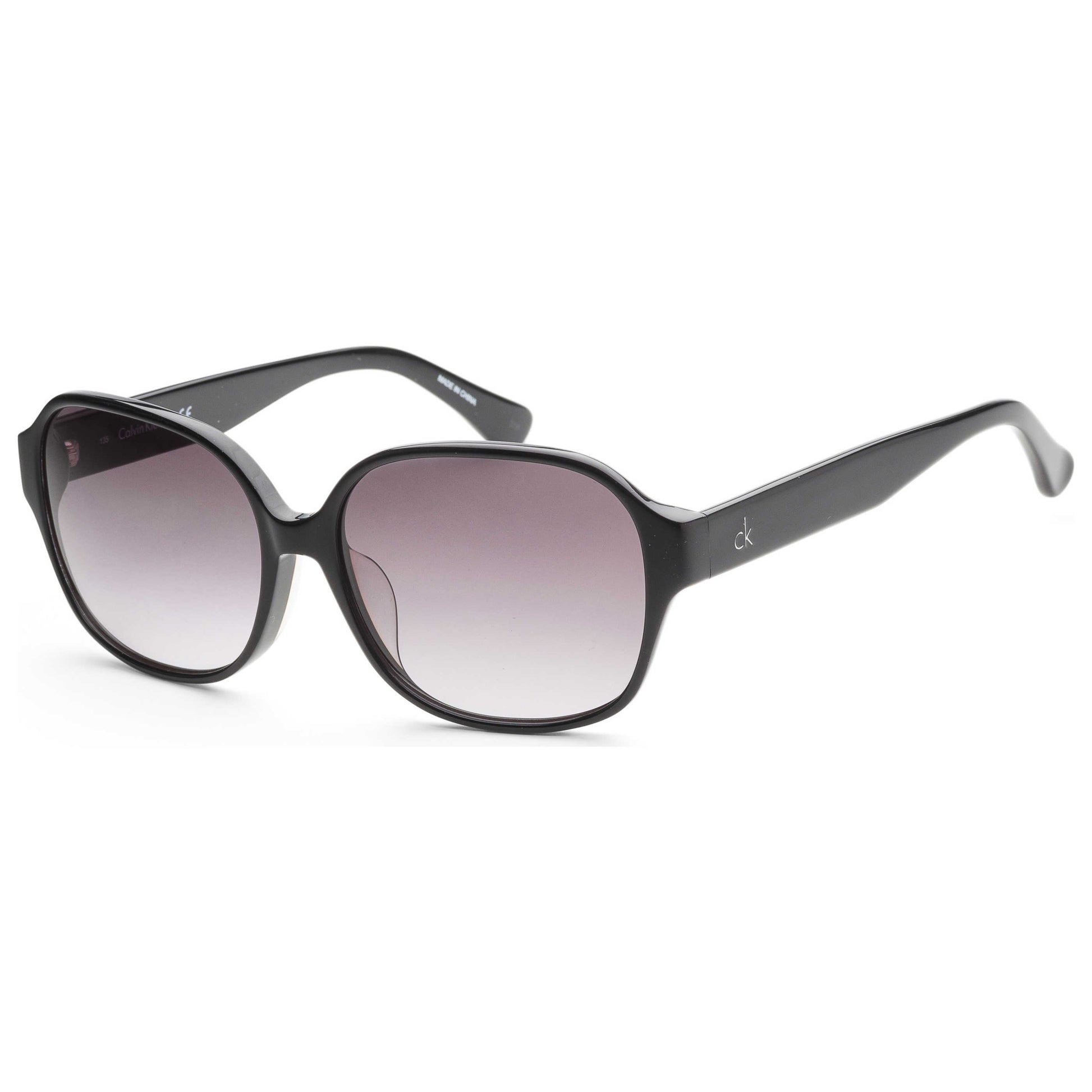 Front view of Calvin Klein Women's Sunglasses CK4303SA-001