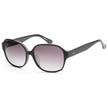 Front view of Calvin Klein Women's Sunglasses CK4303SA-001