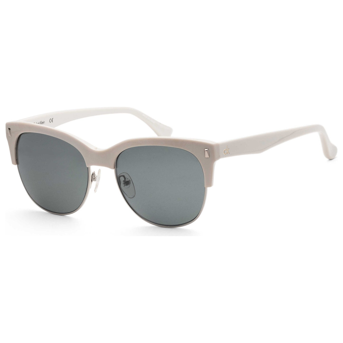 Front view of Calvin Klein Platinum Label Unisex Sunglasses CK4307SPA-107