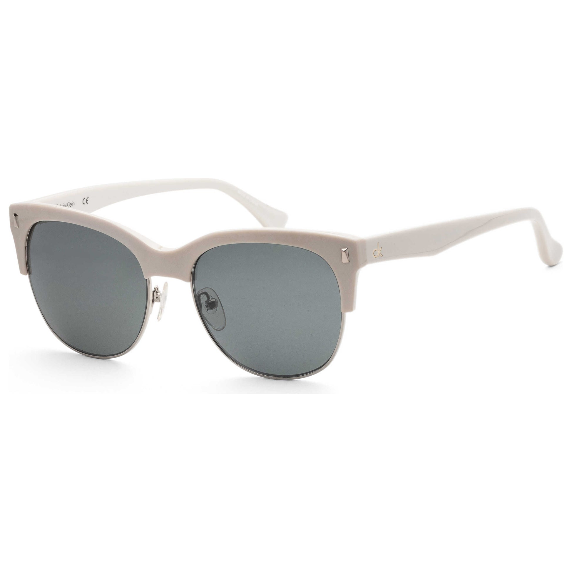 Front view of Calvin Klein Platinum Label Unisex Sunglasses CK4307SPA-107