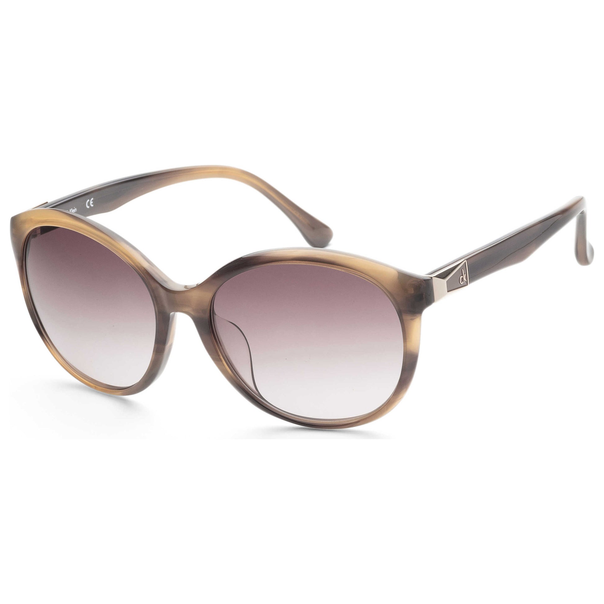 Front view of Calvin Klein Women's Sunglasses CK4308SA-212