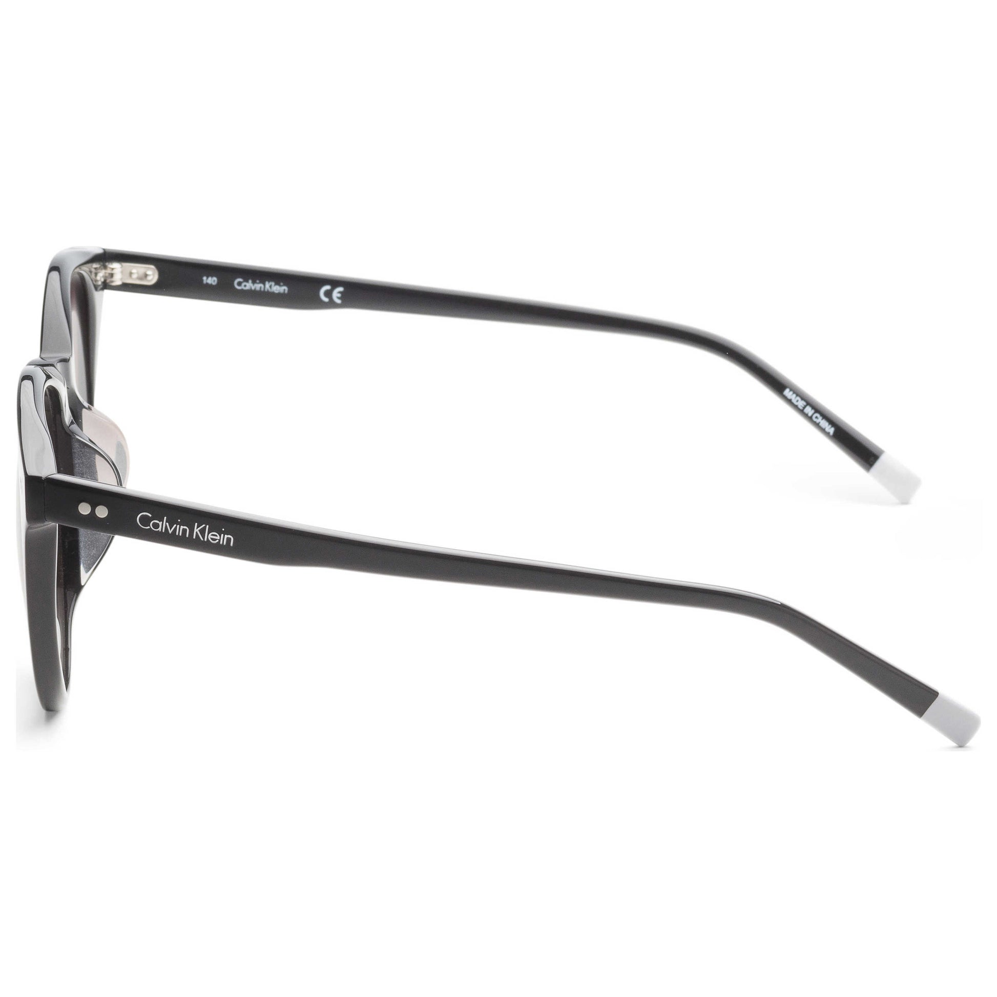 Left view of Calvin Klein Men's Sunglasses CK4347SA-001