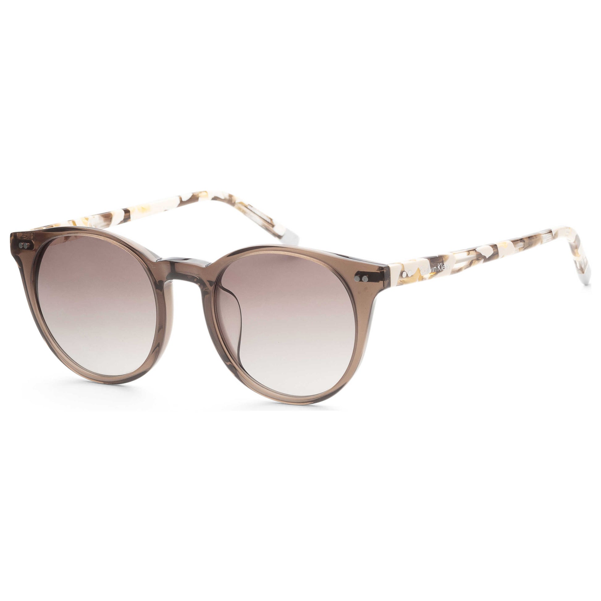 Front view of Calvin Klein Men's Sunglasses CK4347SA-201