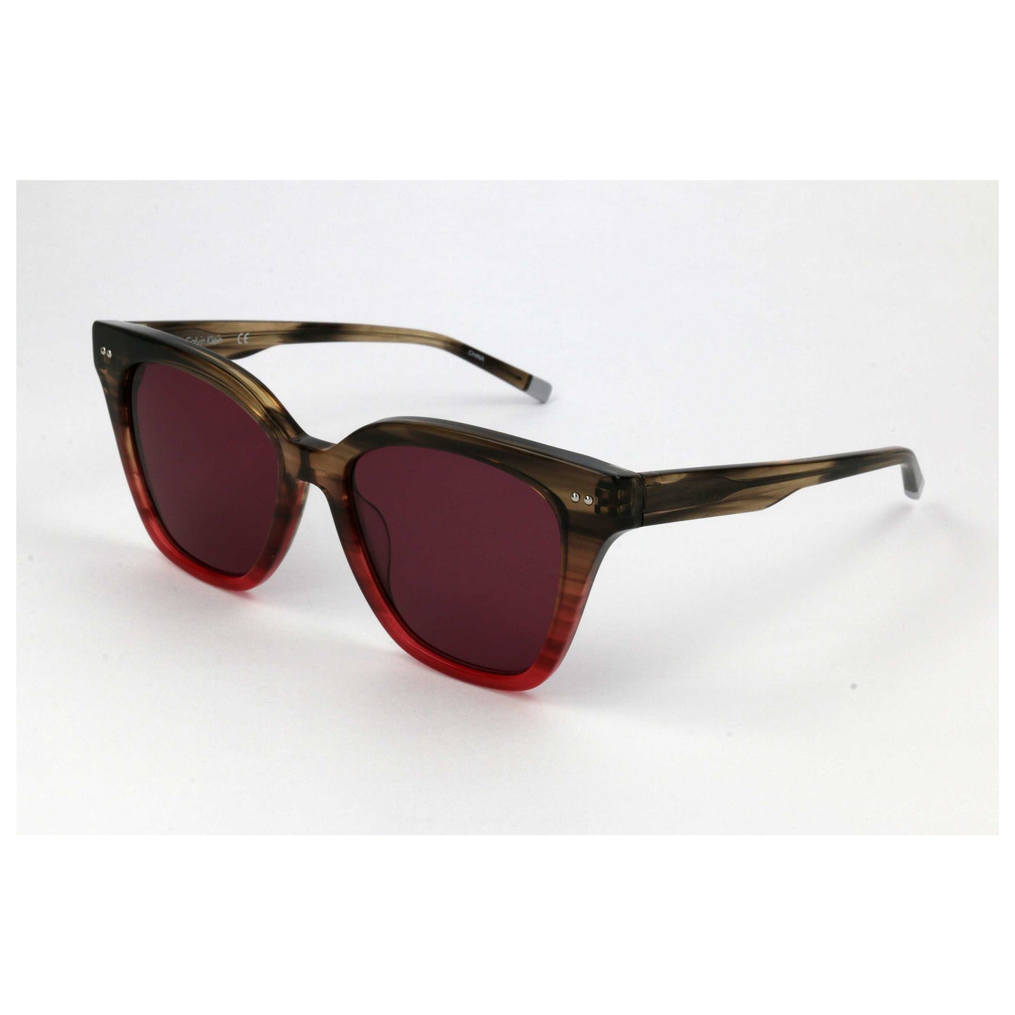 Front view of Calvin Klein Women's Sunglasses CK4359S-022-54