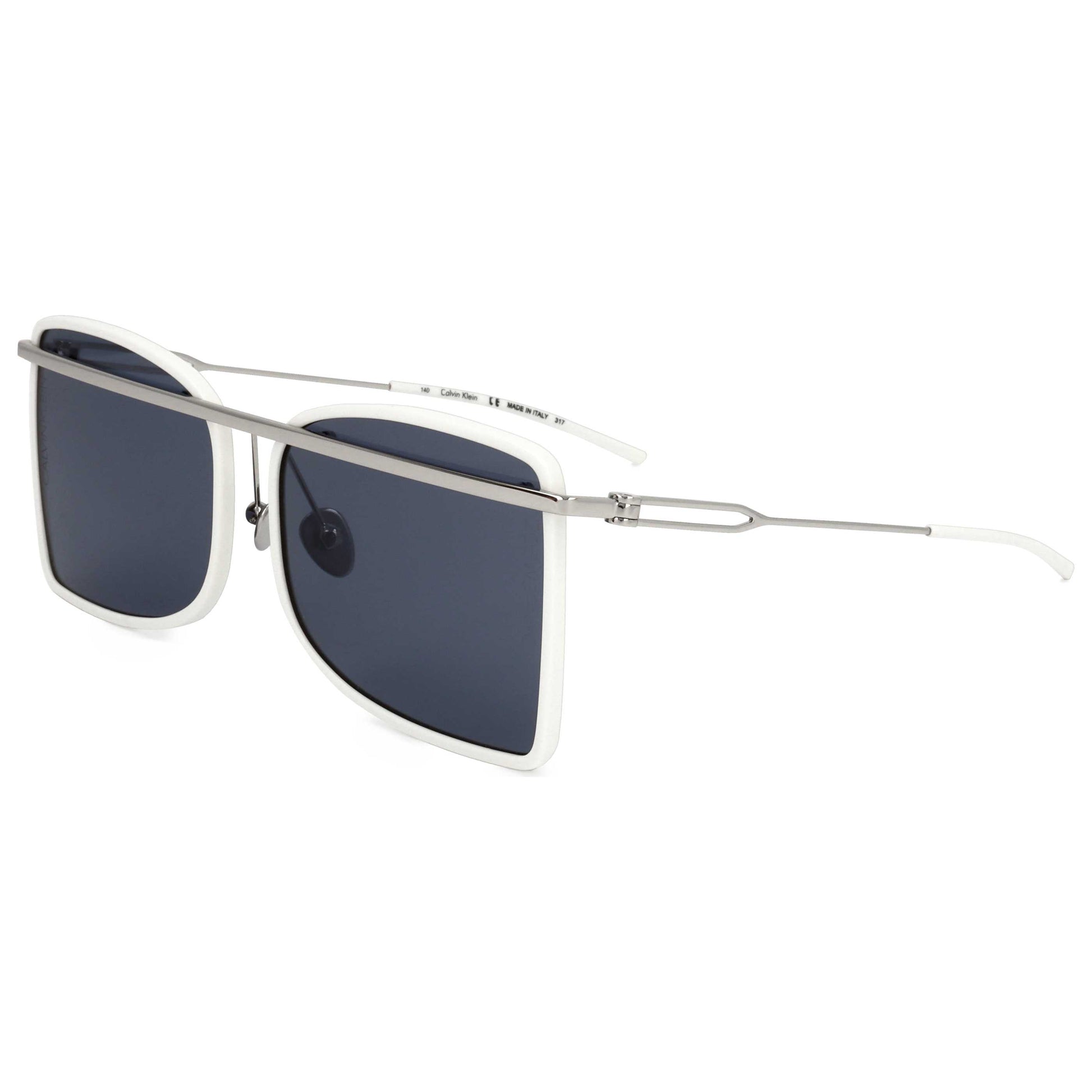 Front view of Calvin Klein NYC Unisex Sunglasses CK8578S-103-60