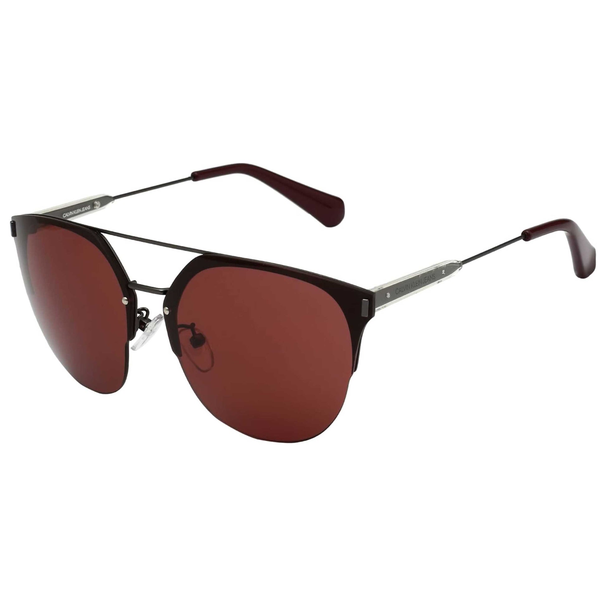 Front view of Calvin Klein Women's Sunglasses CKJ172SAF-627
