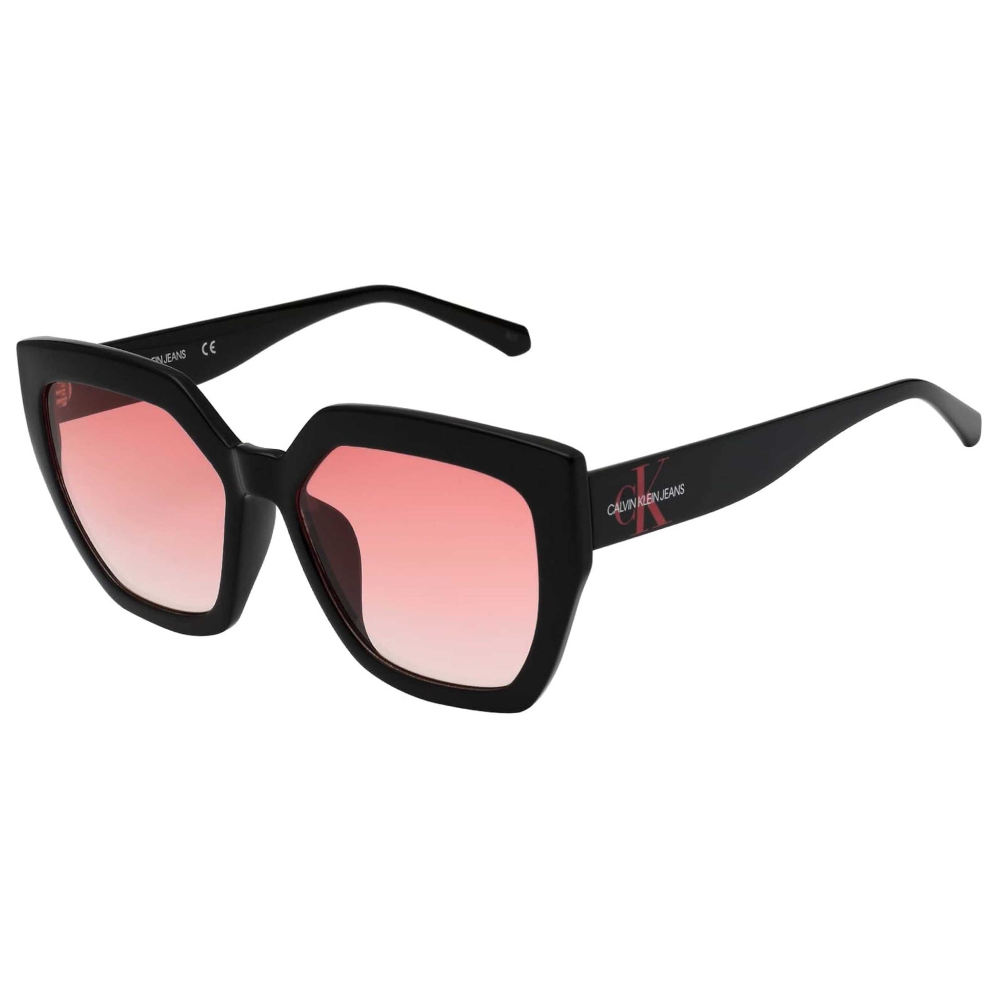 Front view of Calvin Klein Women's Sunglasses CKJ18509SA-001
