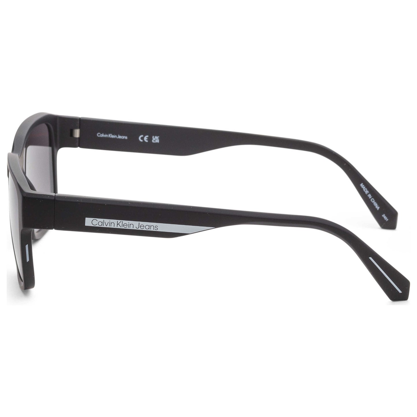 Left view of Calvin Klein Jeans Men's Sunglasses CKJ21631S-002