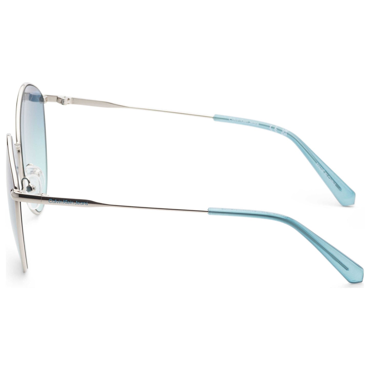 Left view of Calvin Klein Fashion Women's Sunglasses CKJ22202S-040