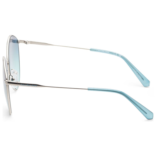 Left view of Calvin Klein Fashion Women's Sunglasses CKJ22202S-040