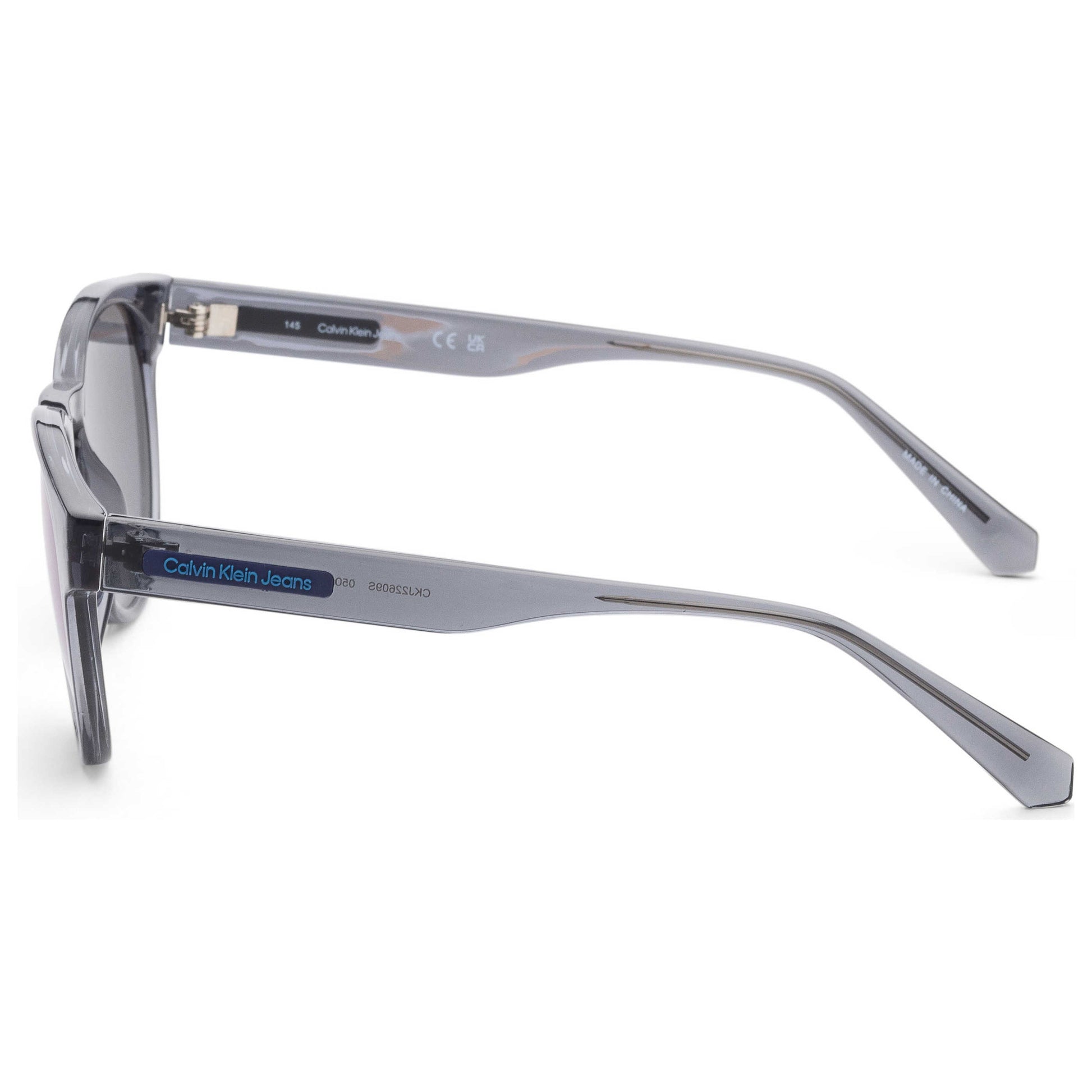 Left view of Calvin Klein Fashion Unisex Sunglasses CKJ22609S-050