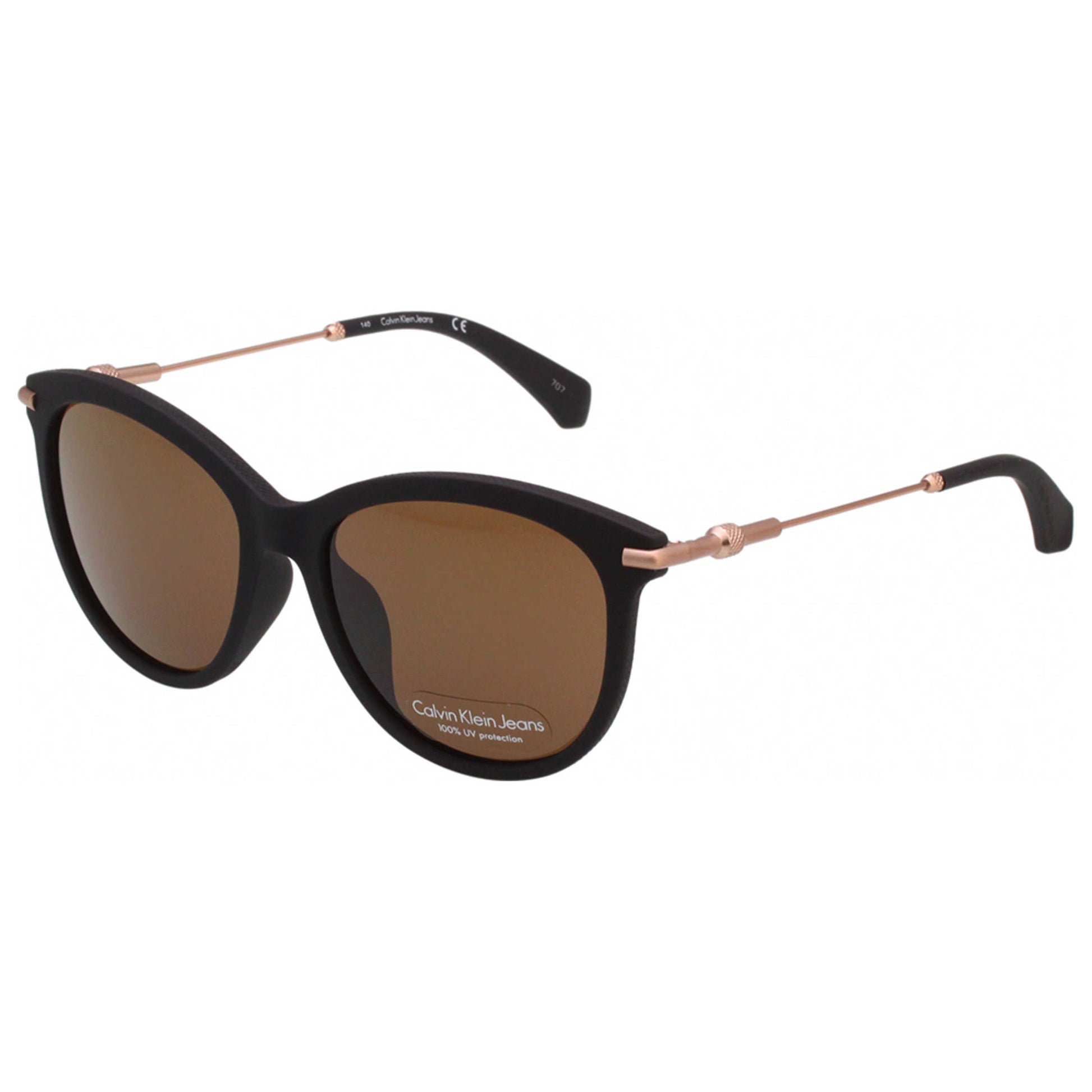 Front view of Calvin Klein Women's Sunglasses CKJ514SAF-002