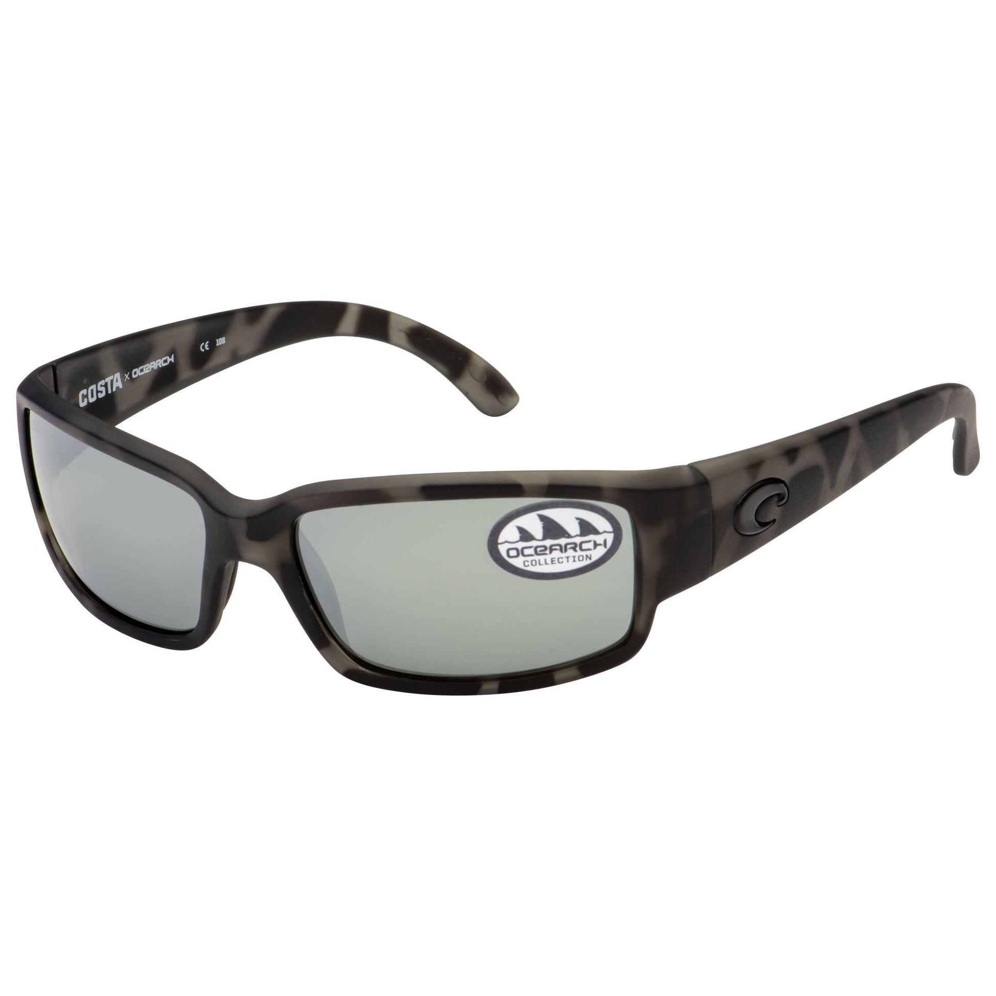 Front view of Costa del Mar Caballito - Ocearch Unisex Sunglasses CL-140OC-OSGGLP
