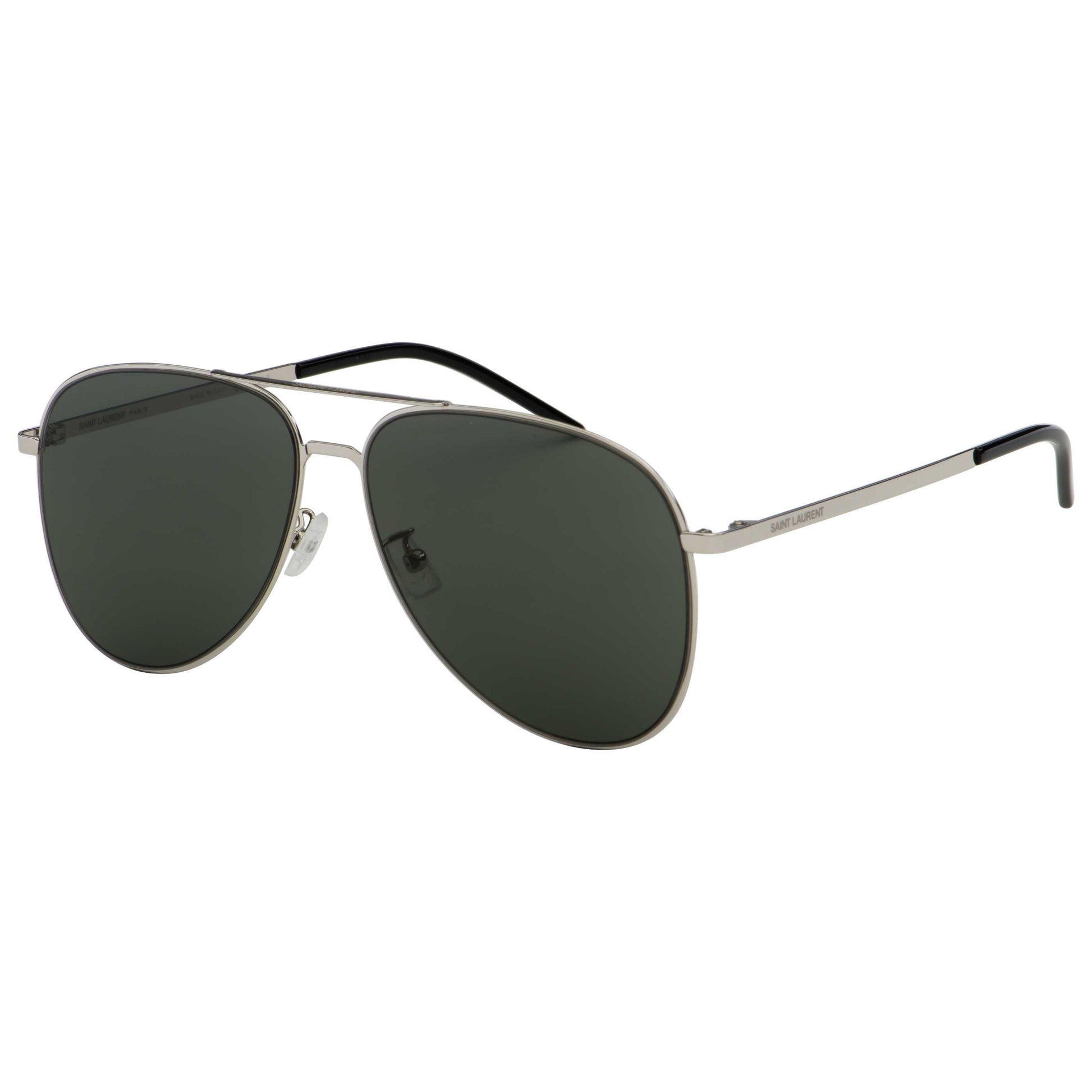 Front view of Saint Laurent Fashion Unisex Sunglasses CLASSIC-11-SLIM-001