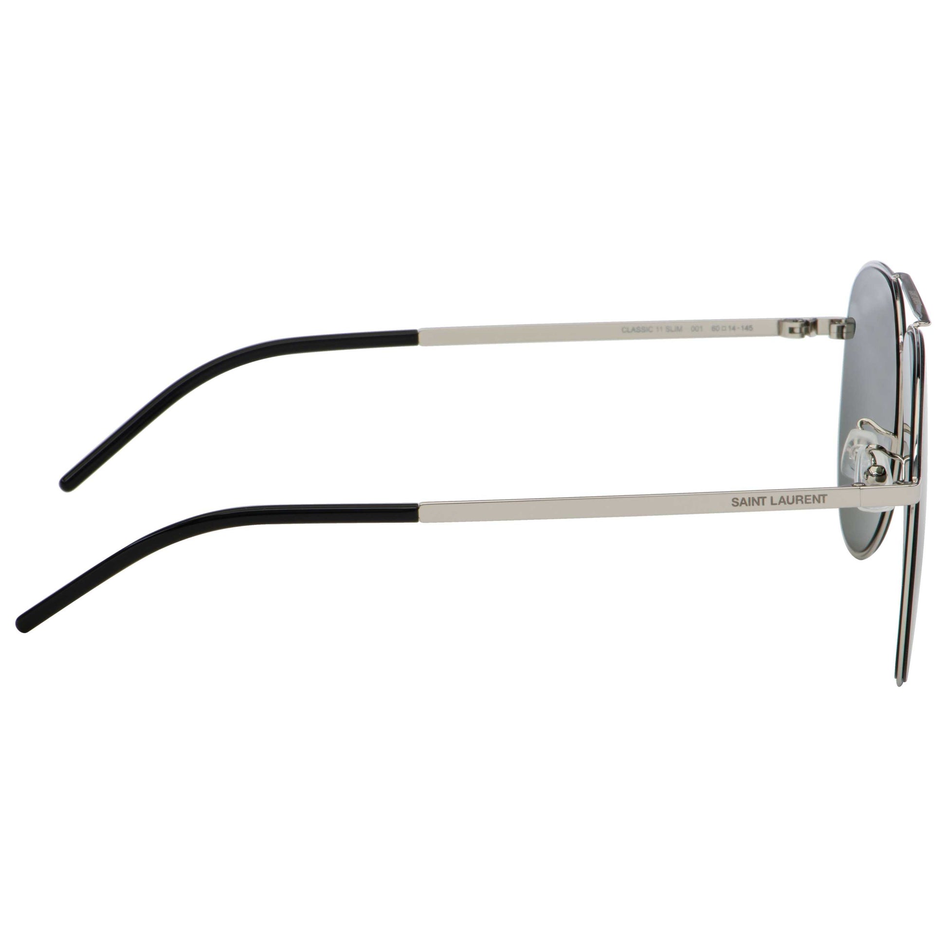 Saint Laurent Fashion Unisex Sunglasses CLASSIC-11-SLIM-001 - Image #3