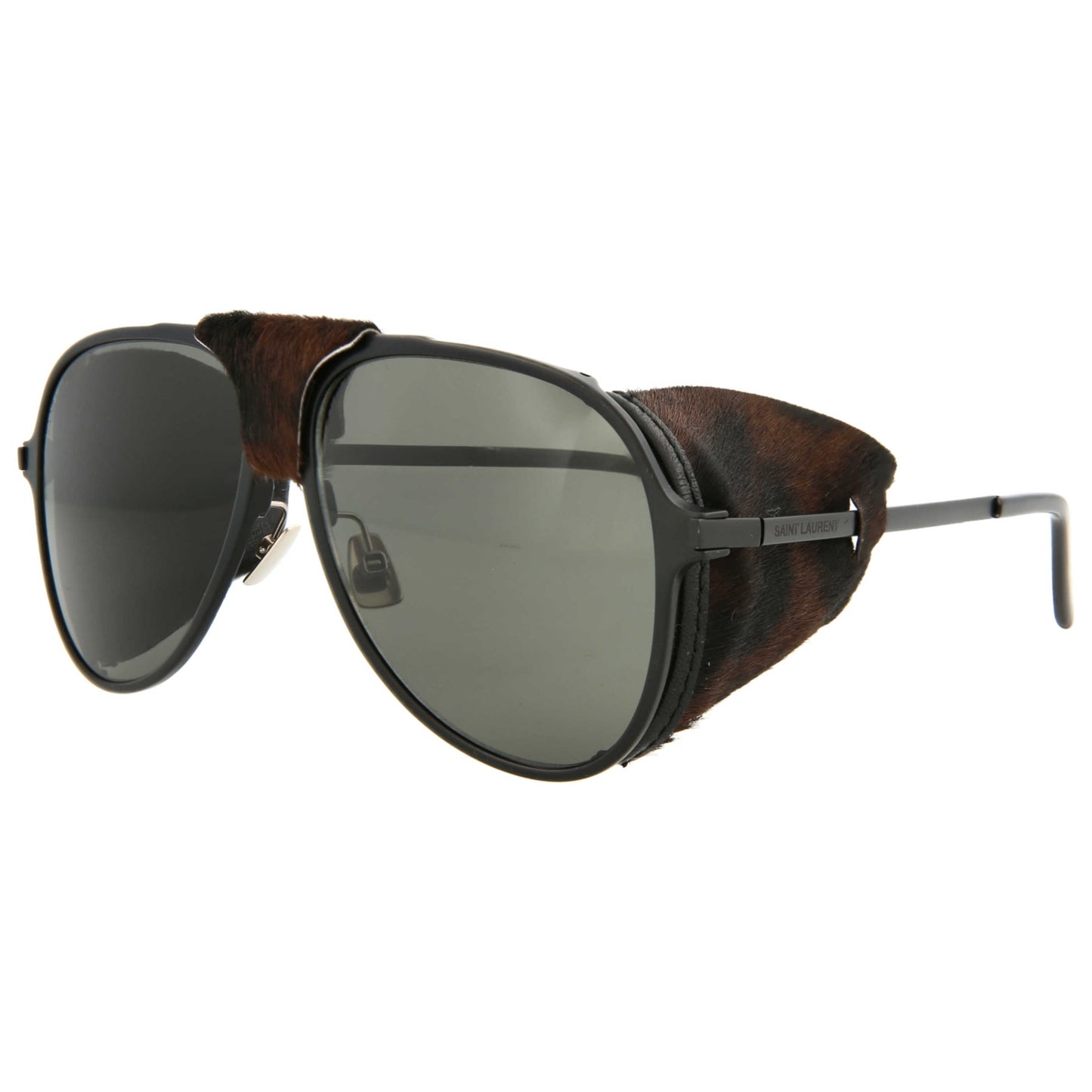 Front view of Saint Laurent Novelty Unisex Sunglasses CLASSIC11B-30006120-003
