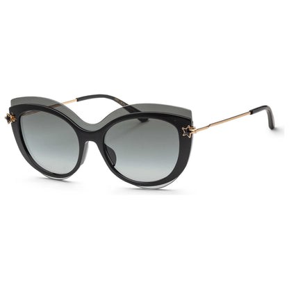 Front view of Jimmy Choo Clea Women's Sunglasses CLEAGS-807-9O
