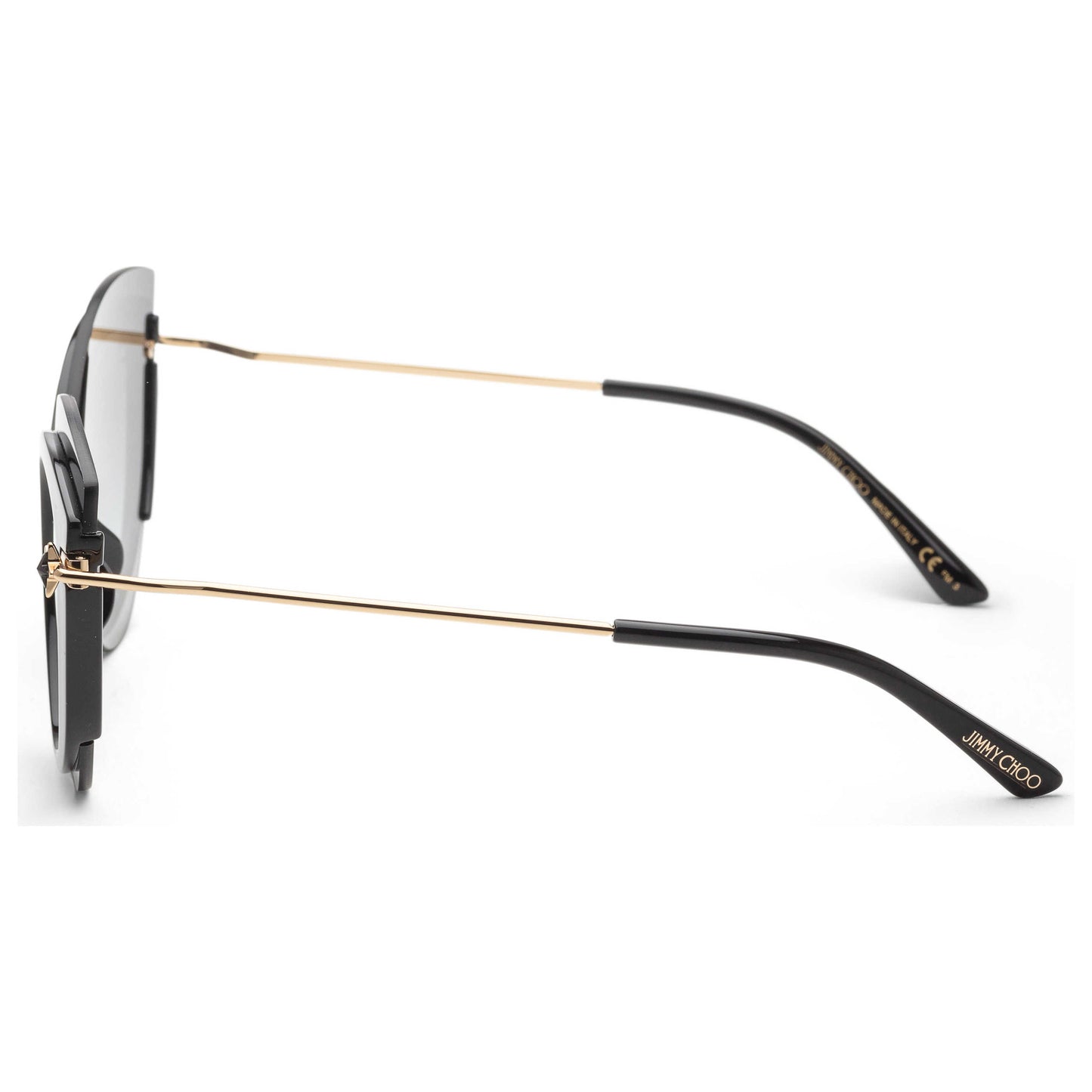 Left view of Jimmy Choo Clea Women's Sunglasses CLEAGS-807-9O
