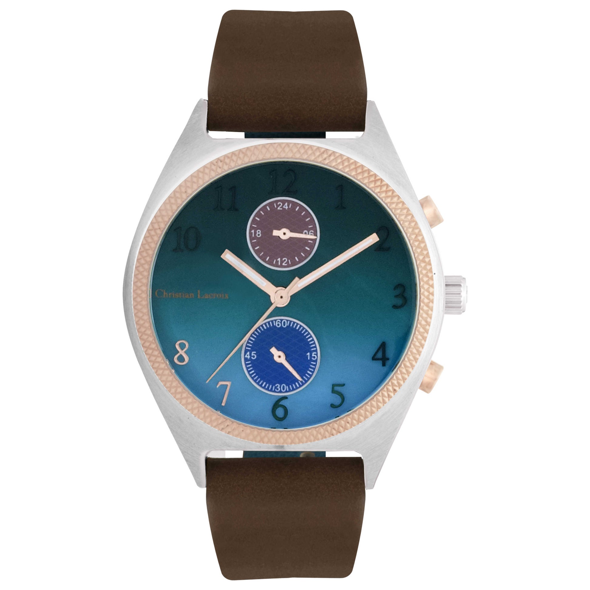 Front view of Christian Lacroix Empreinte Men's Quartz Watch CLMS1802