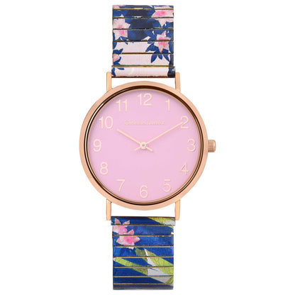 Front view of Christian Lacroix Tokugawa Ponds Women's Quartz Watch CLW502-M