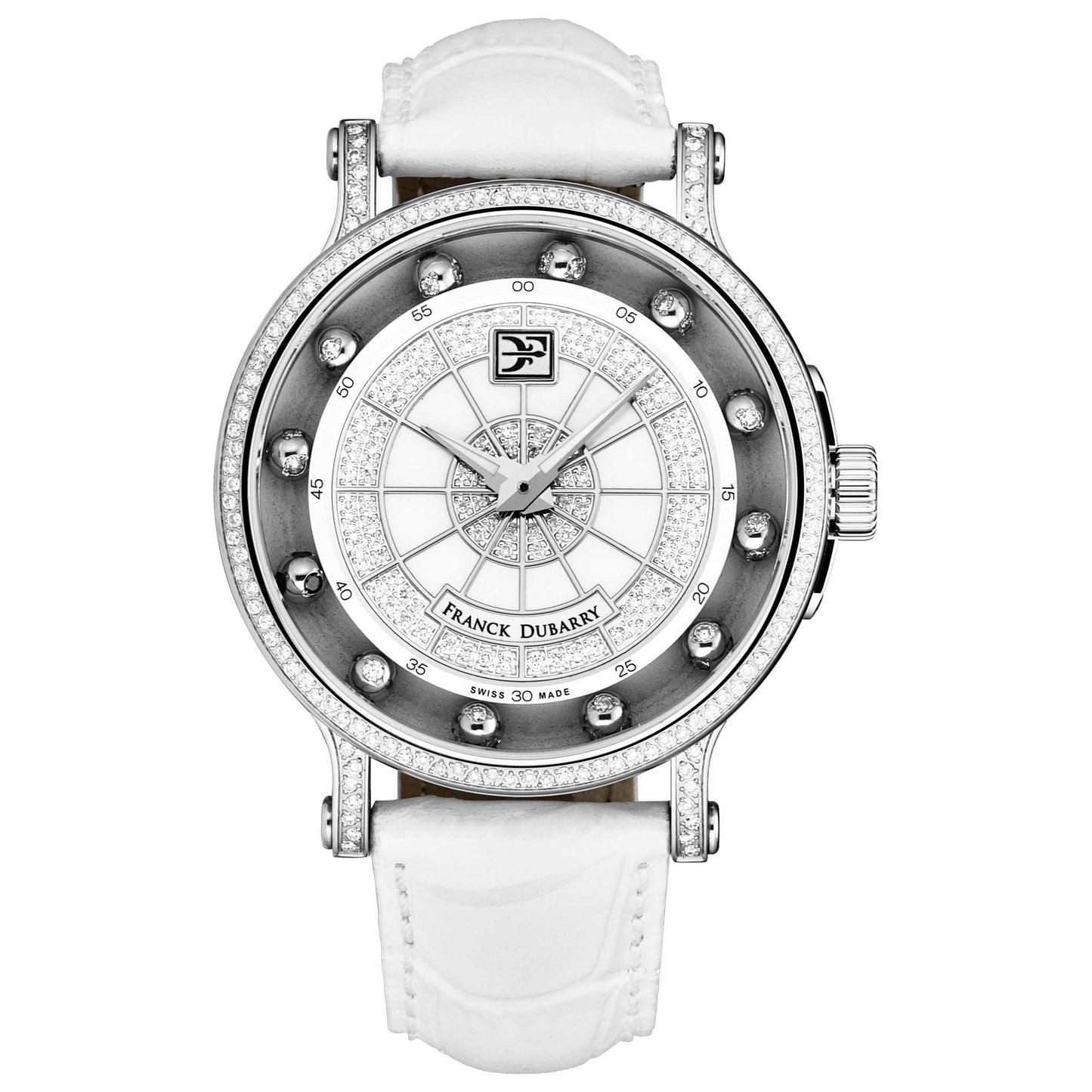 Front view of Franck Dubarry Crazy Balls Women's Quartz Watch CM-06-01