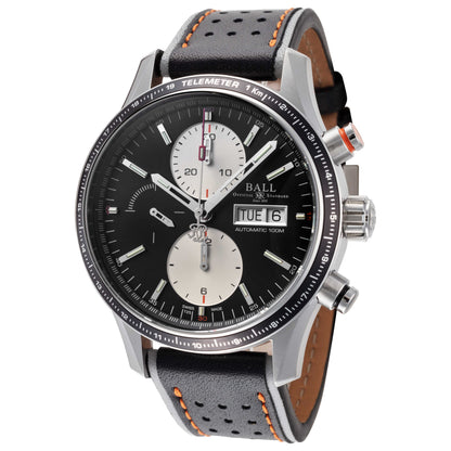 Front view of Ball Fireman Men's Automatic Watch CM3090C-L1J-BK