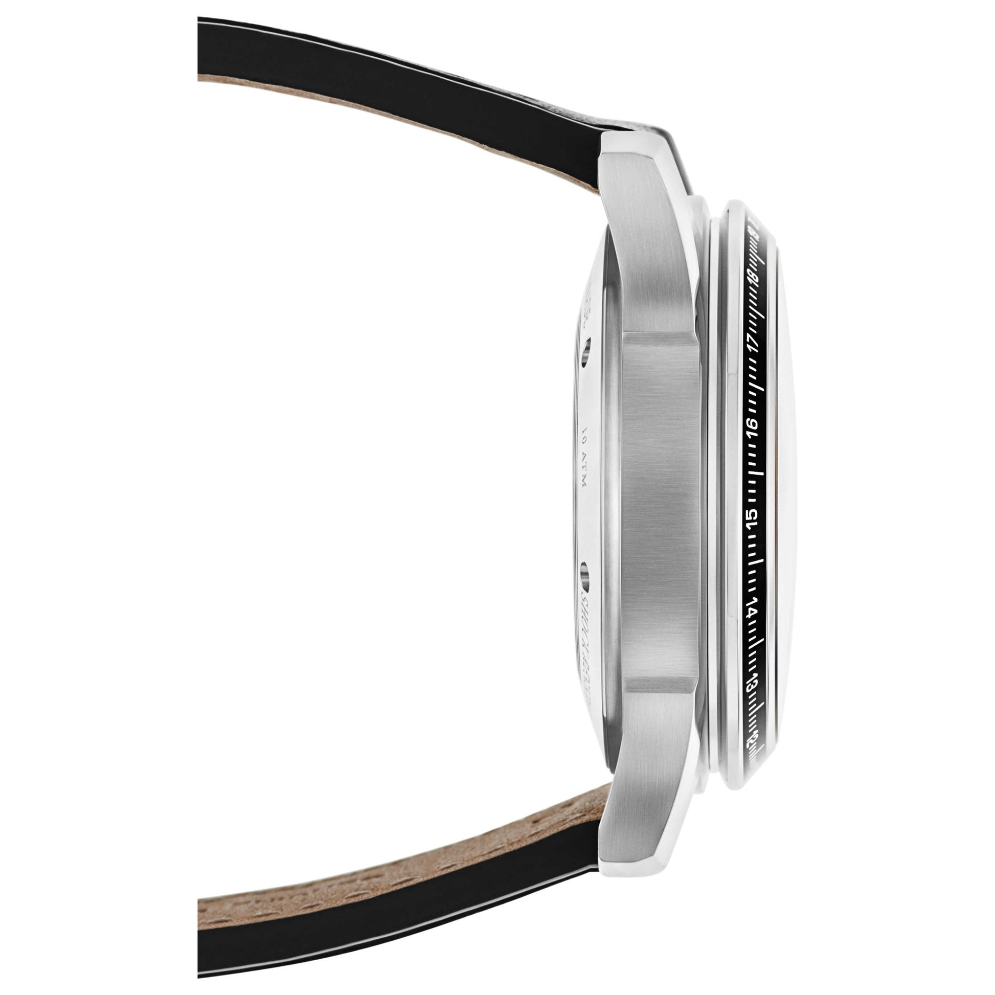 Left view of Ball Fireman Men's Automatic Watch CM3090C-L1J-BK