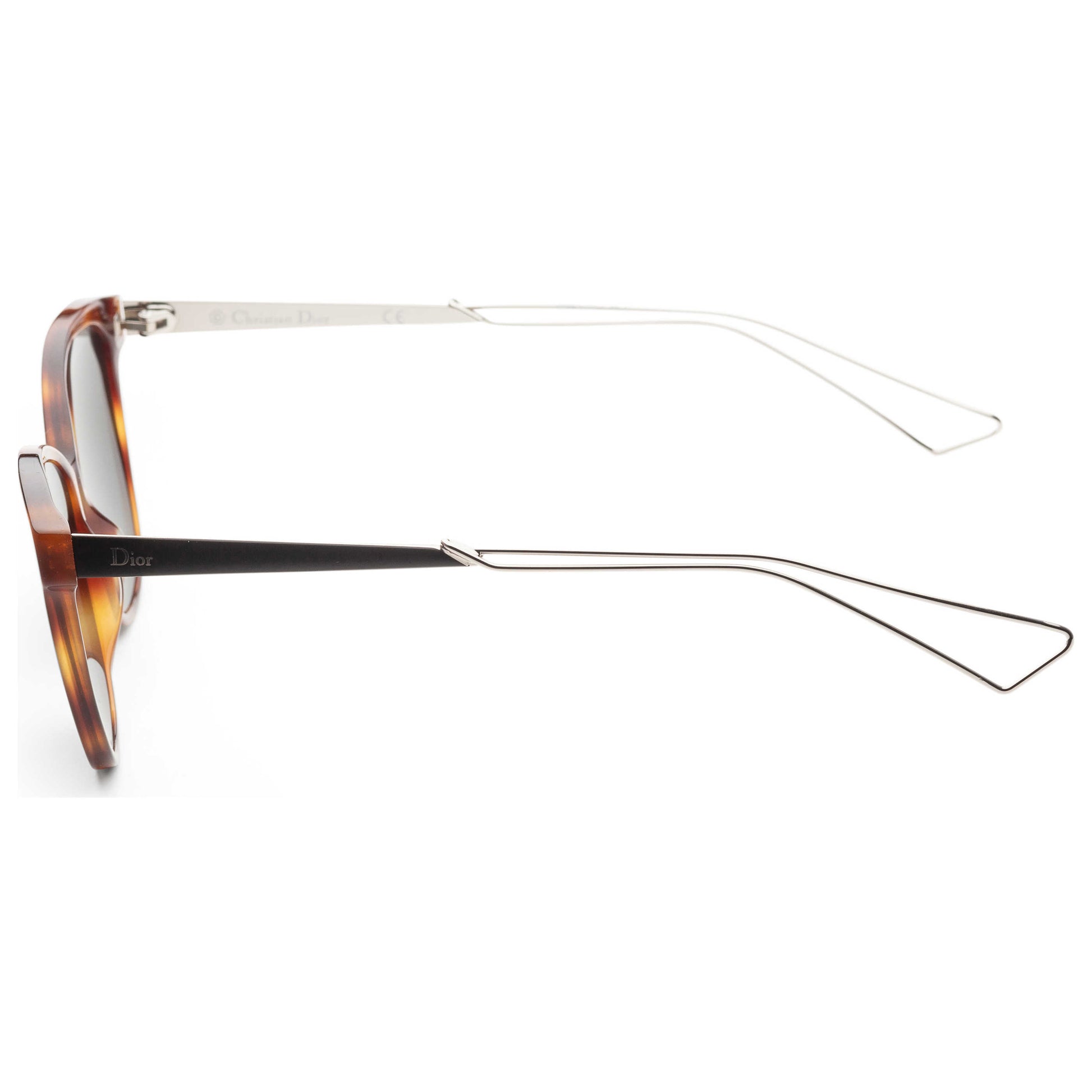 Left view of Christian Dior Confident Women's Sunglasses CONFID2S-09G0-P9