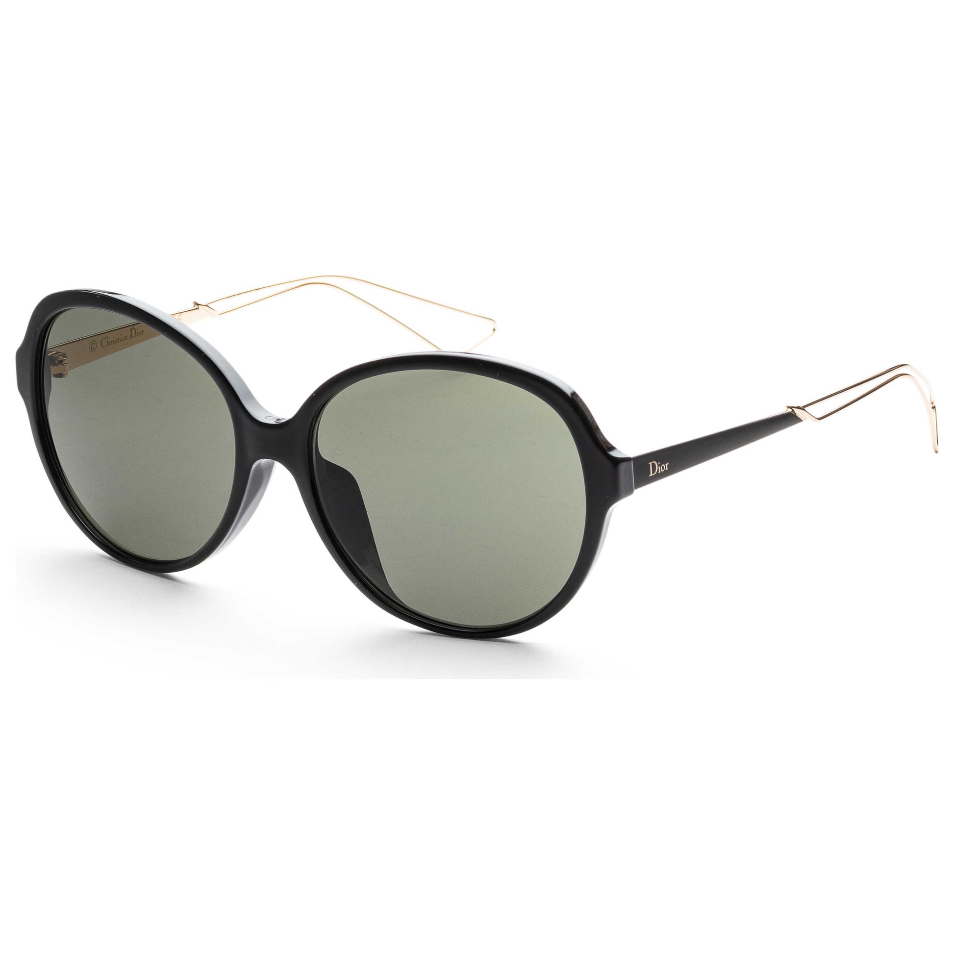 Front view of Christian Dior Confident Women's Sunglasses CONFIDENTK-0QFE-X1