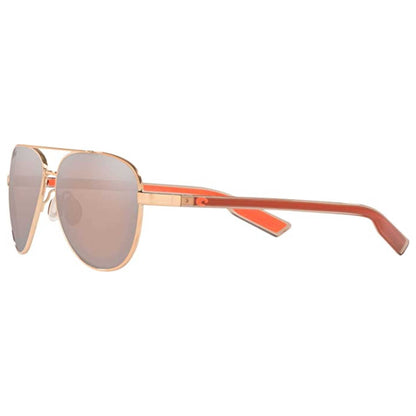 Front view of Costa del Mar Peli Unisex Sunglasses COS06S40020757