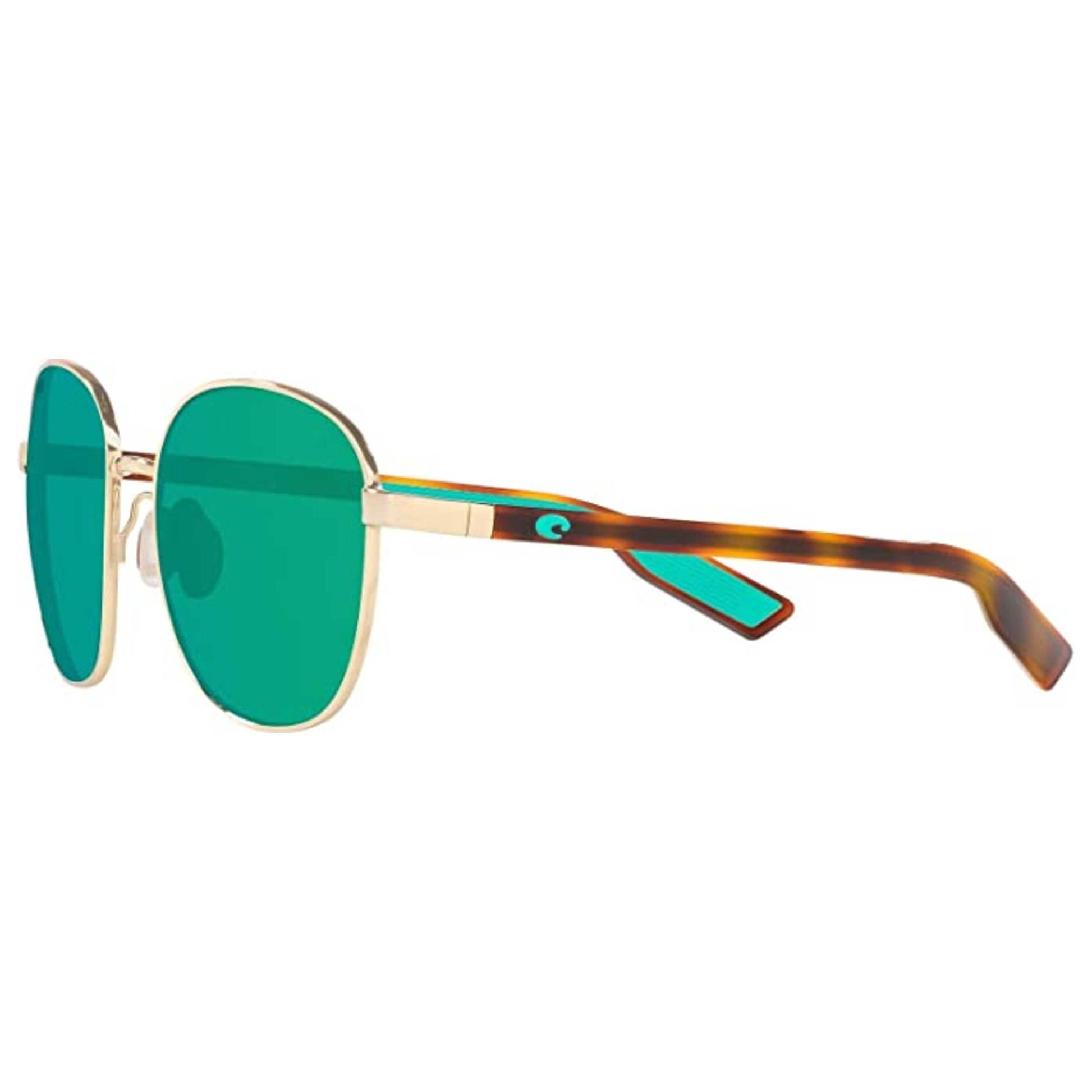 Front view of Costa del Mar Egret Unisex Sunglasses COS06S40050155