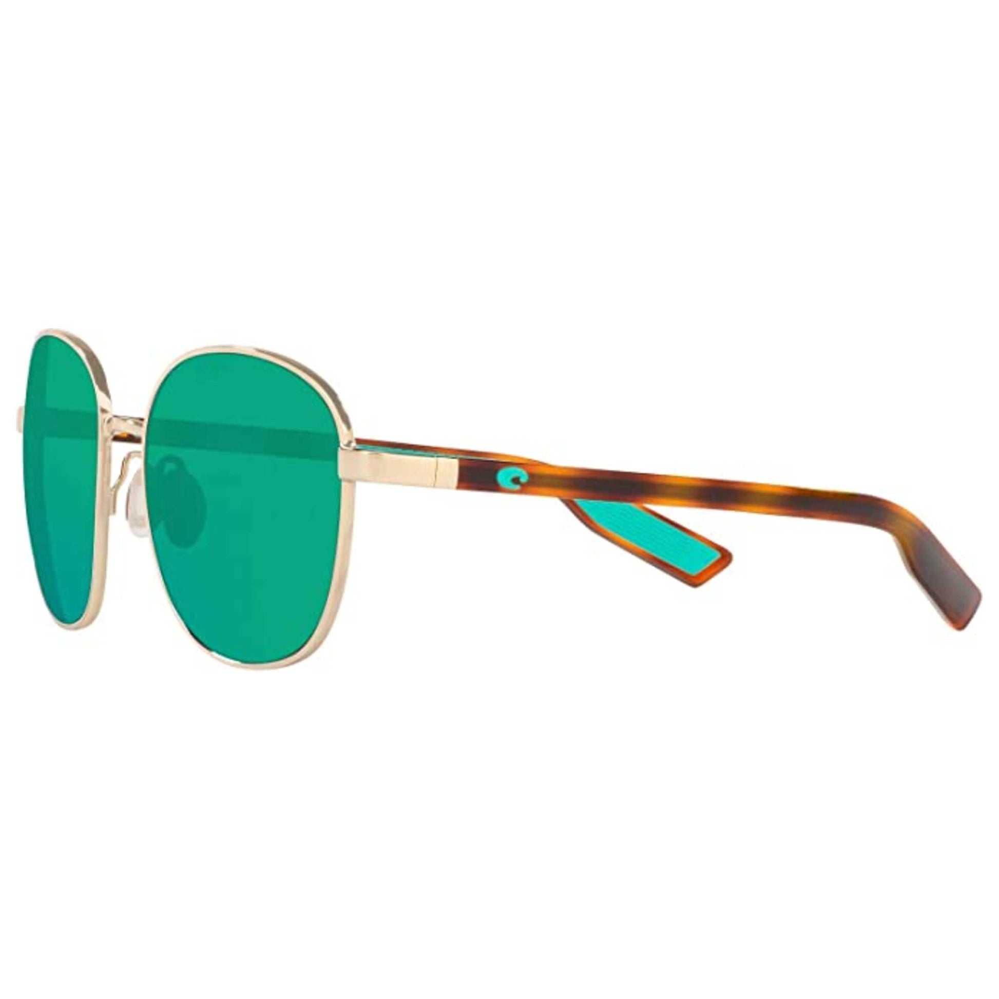 Front view of Costa del Mar Egret Unisex Sunglasses COS06S40050255