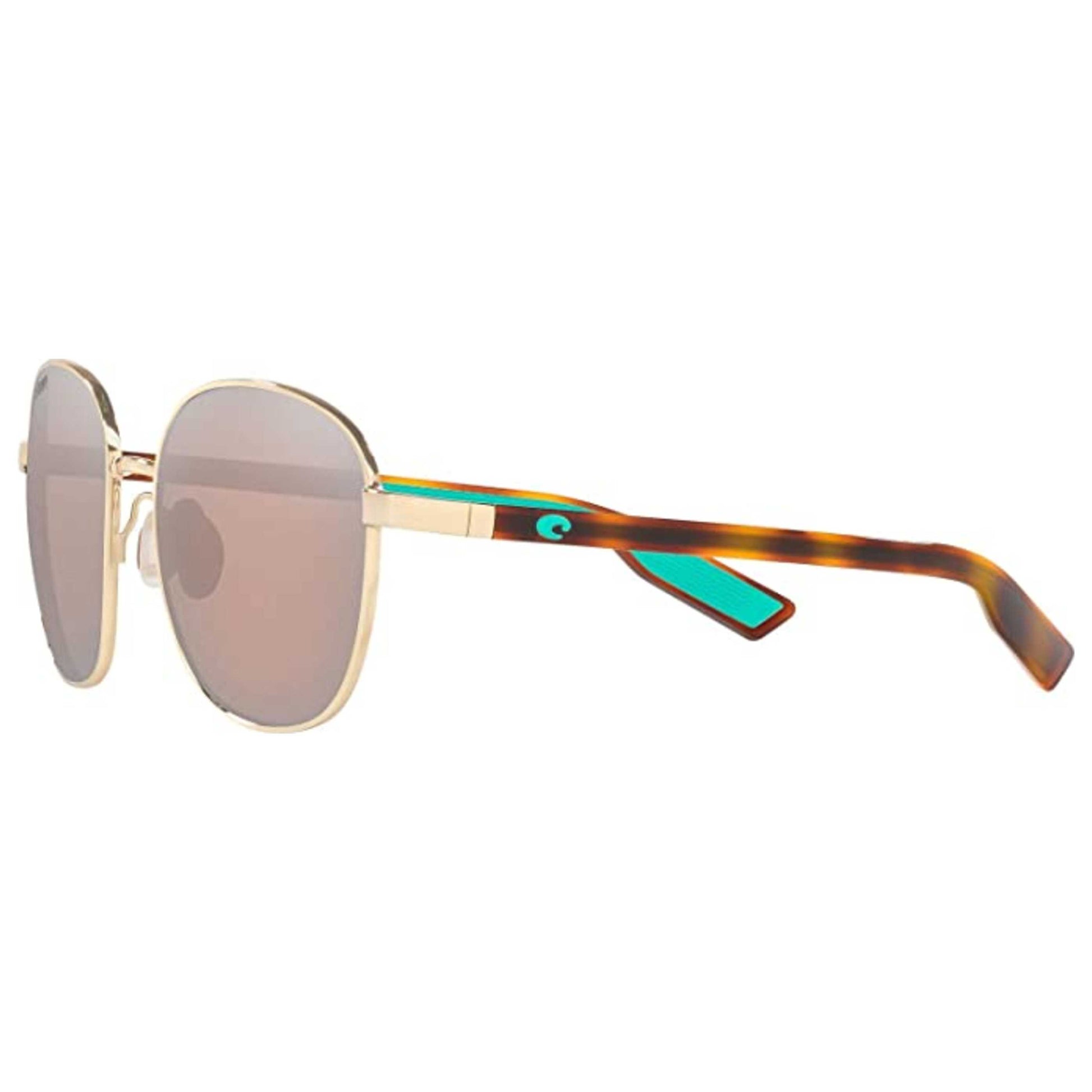 Front view of Costa del Mar Egret Unisex Sunglasses COS06S40050355