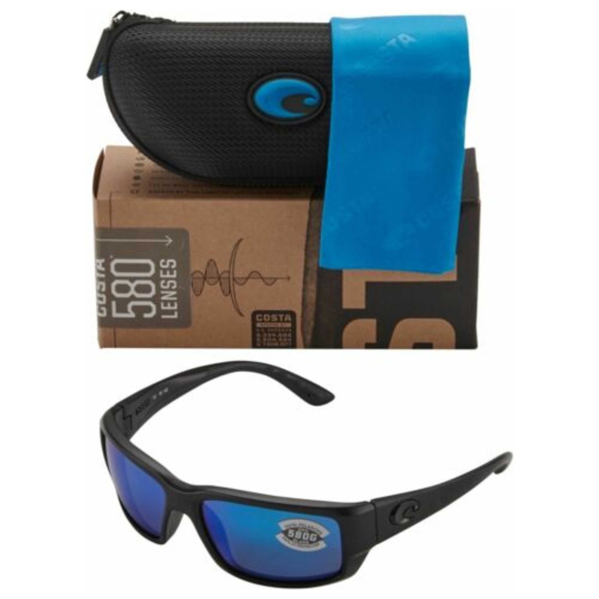 Front view of Costa del Mar Fantail Men's Sunglasses COS06S90062859