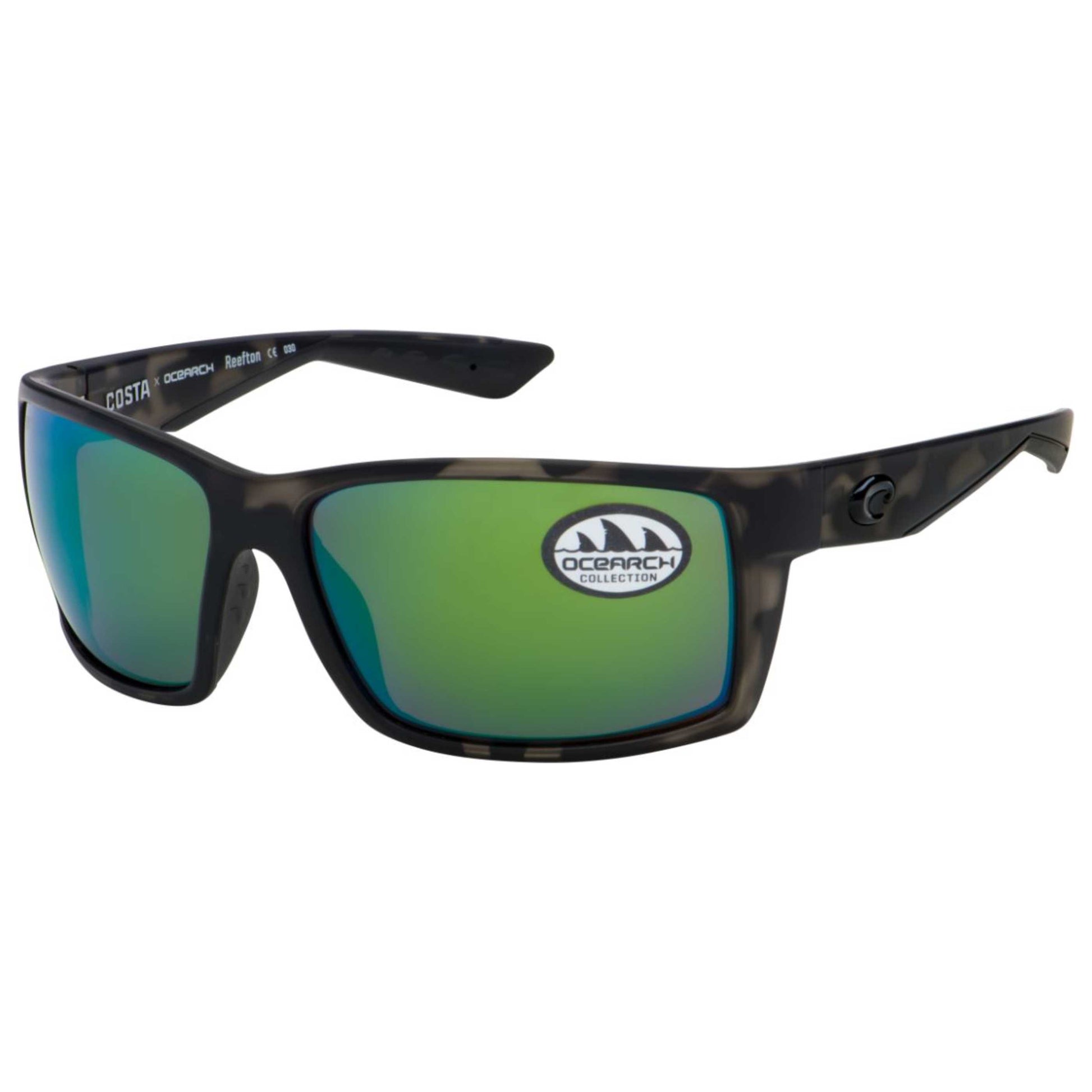 Front view of Costa del Mar Reefton Men's Sunglasses COS06S90072464